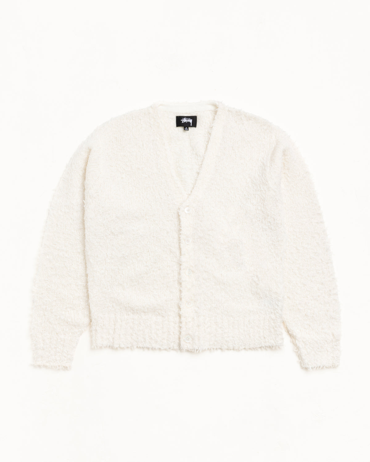 Textured Cardigan – Off White | Knits | Stüssy Japan