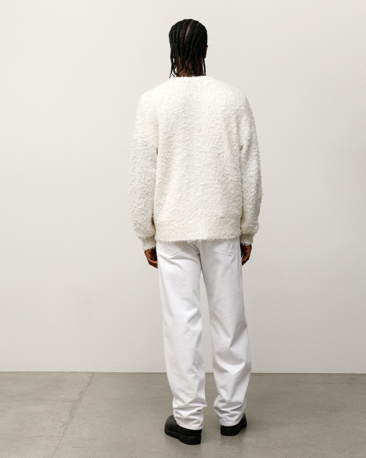 Textured Cardigan – Off White | Knits | Stüssy Japan
