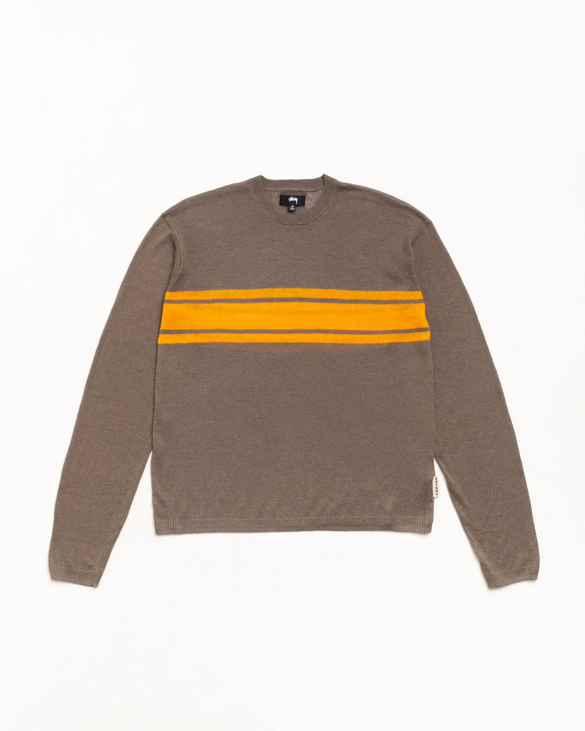 Lightweight Striped Sweater – Brown | Tops & Knits | Stüssy Japan