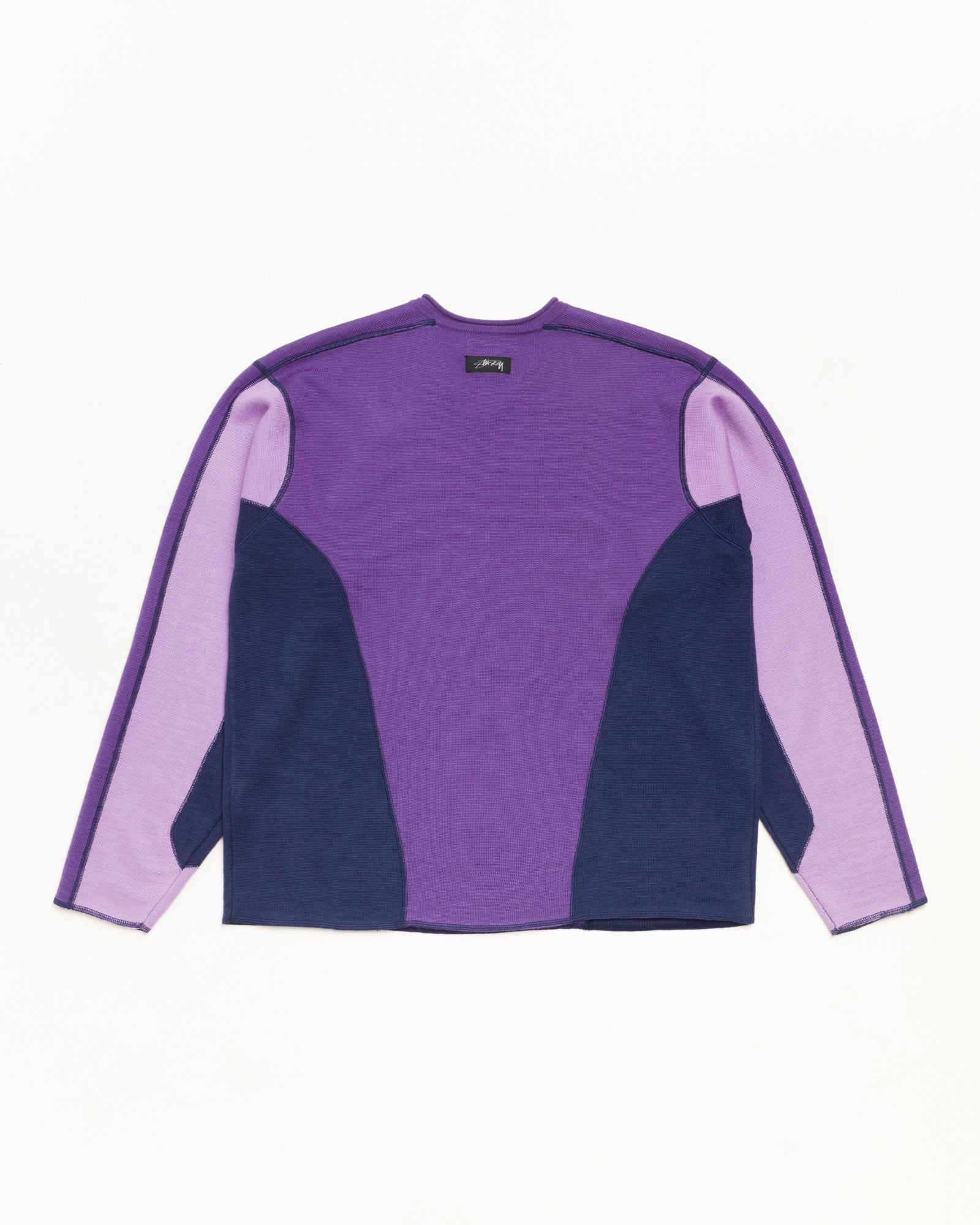 Wave Knit Sweater - Lavender | Tops & Knits | Stüssy Japan
