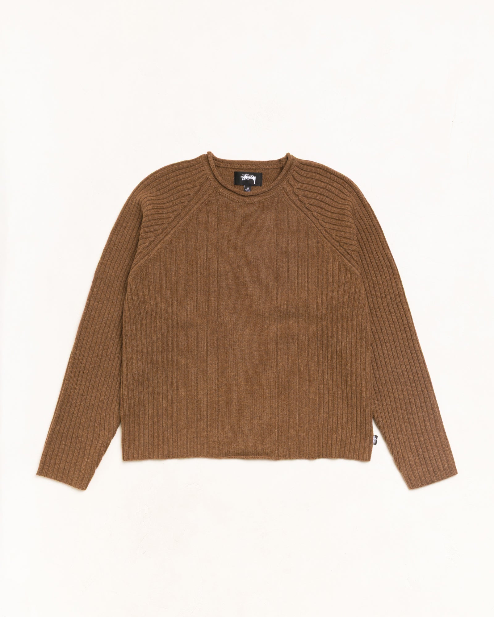 Merino Roll Neck Sweater Unisex Long Sleeve In Brown | hero:main:collection:new-arrivals,shirts,tops-shirts,all,tees,outerwear,denim,knits,accessories,sunglasses,hoodies,sweats,mens-hoodies-sweatshirts,shorts,pants,bottoms,crew-sweats,zip-ups,swim,sweatpants,graphics,lazy-tees,swim,basic-9twenty,button-ups,shorts,cargos,denim-jeans,bottoms,bags,belts,wearables,gear,footwear,button-ups,basic-tops,jerseys,big-ol,classics,slim,jackets,all, | product-card-slider