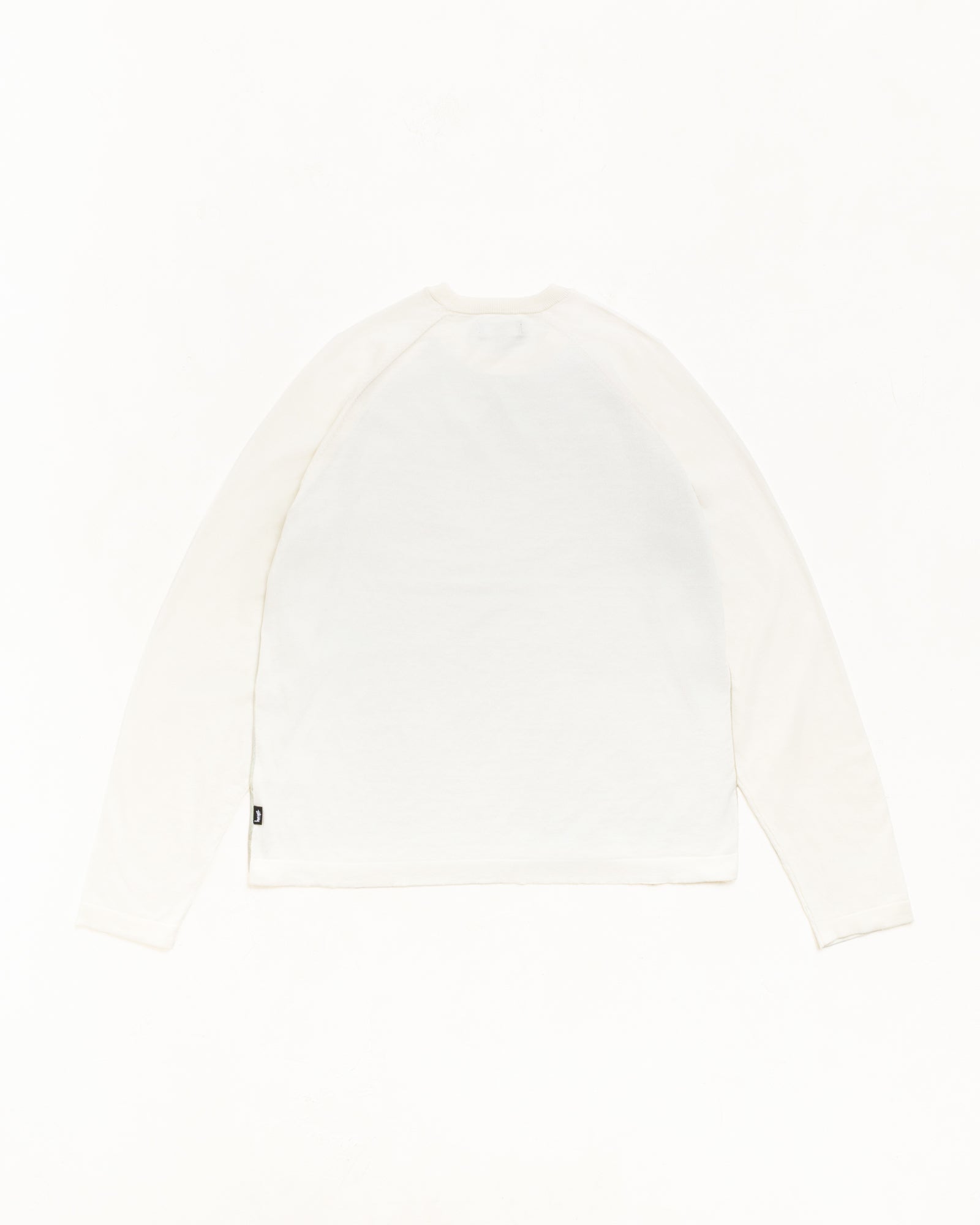 Splash Sweater Unisex Long Sleeve In Off White
