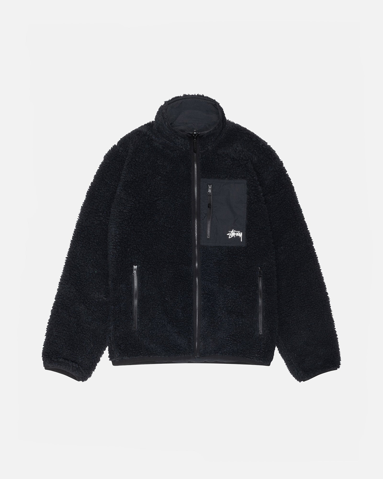 Stussy reversible fashion fleece sherpa