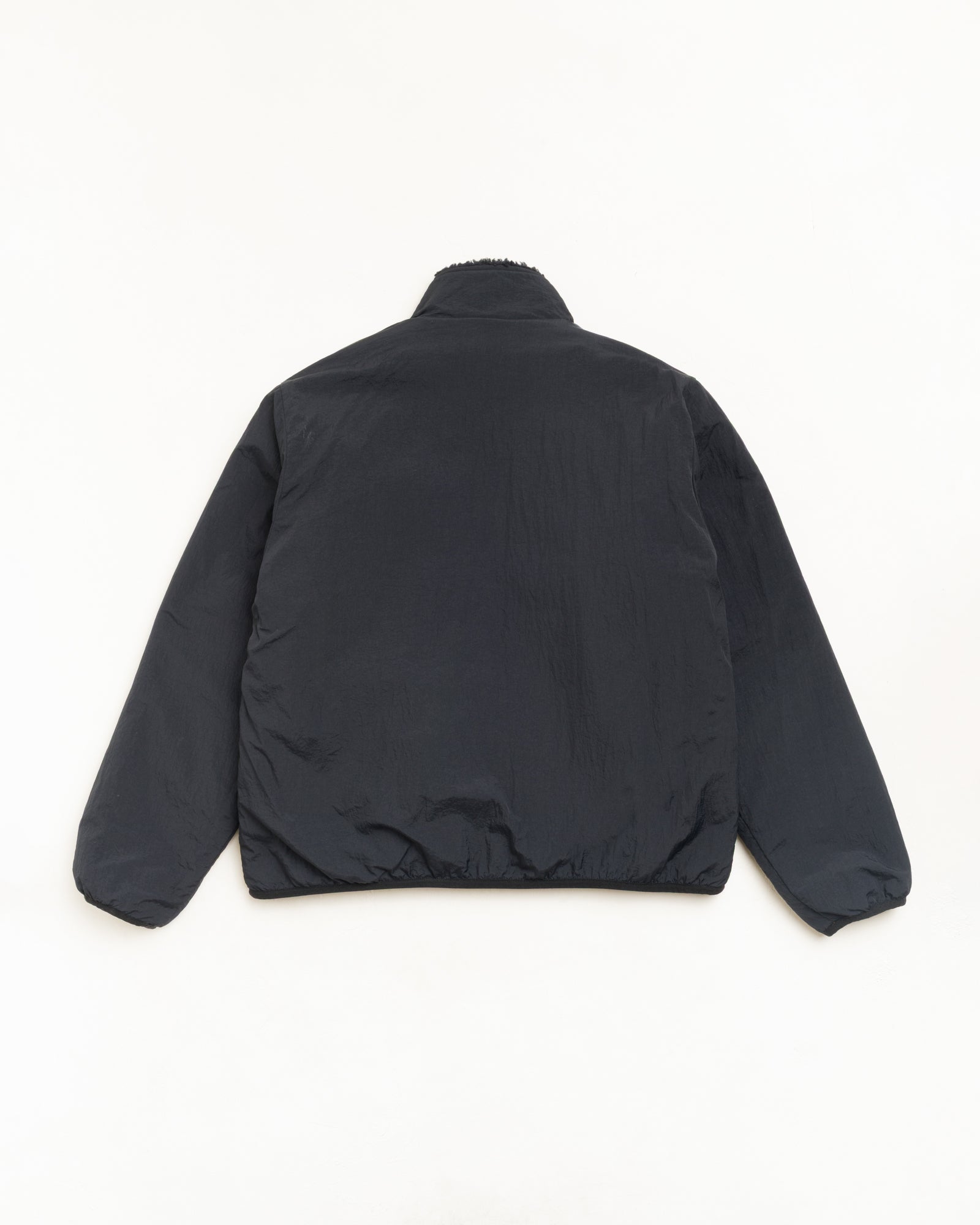 Sherpa Reversible Jacket - Black | Outerwear | Stüssy Japan