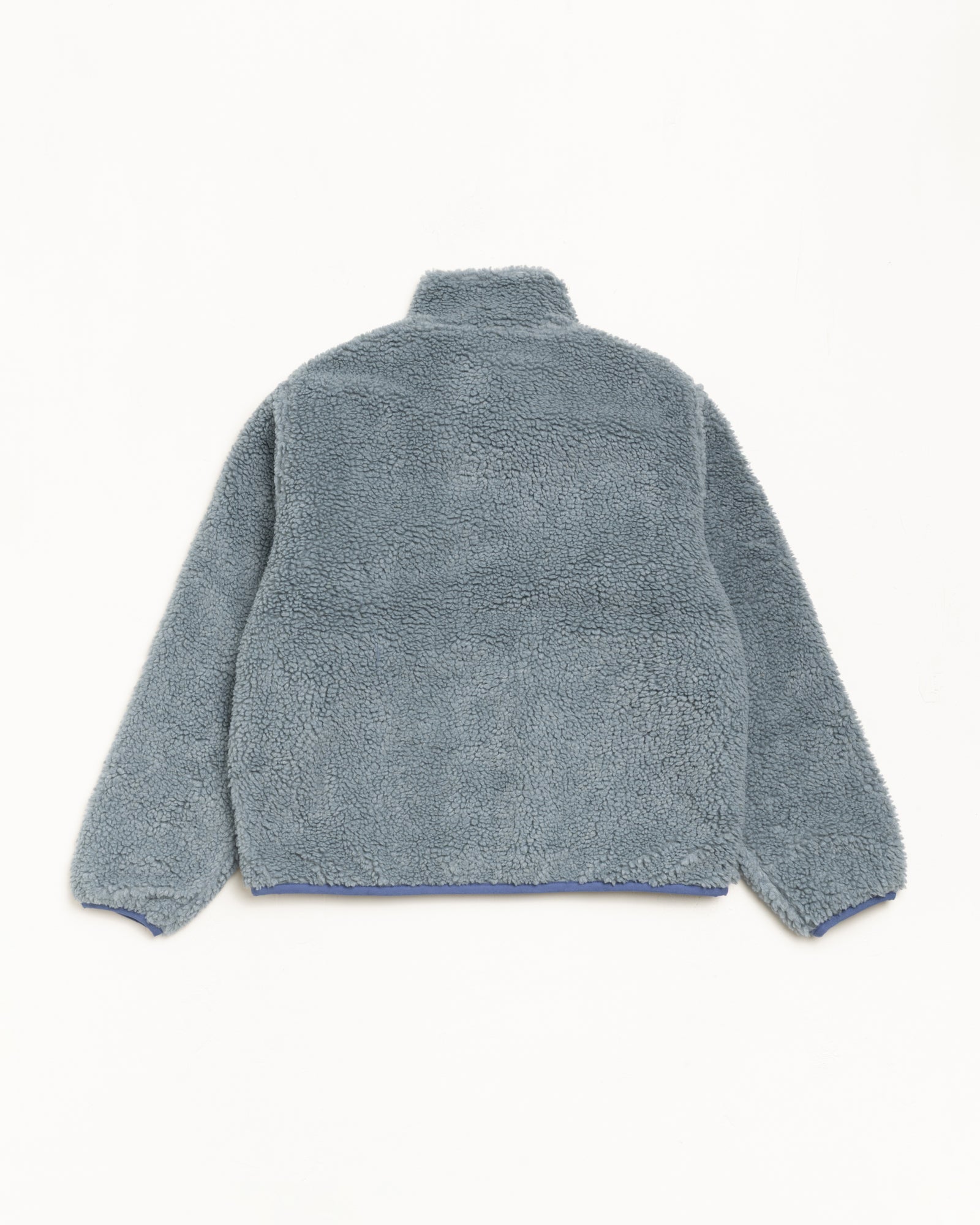 Sherpa Reversible Jacket – Bluestone | Sweats | Stüssy Japan