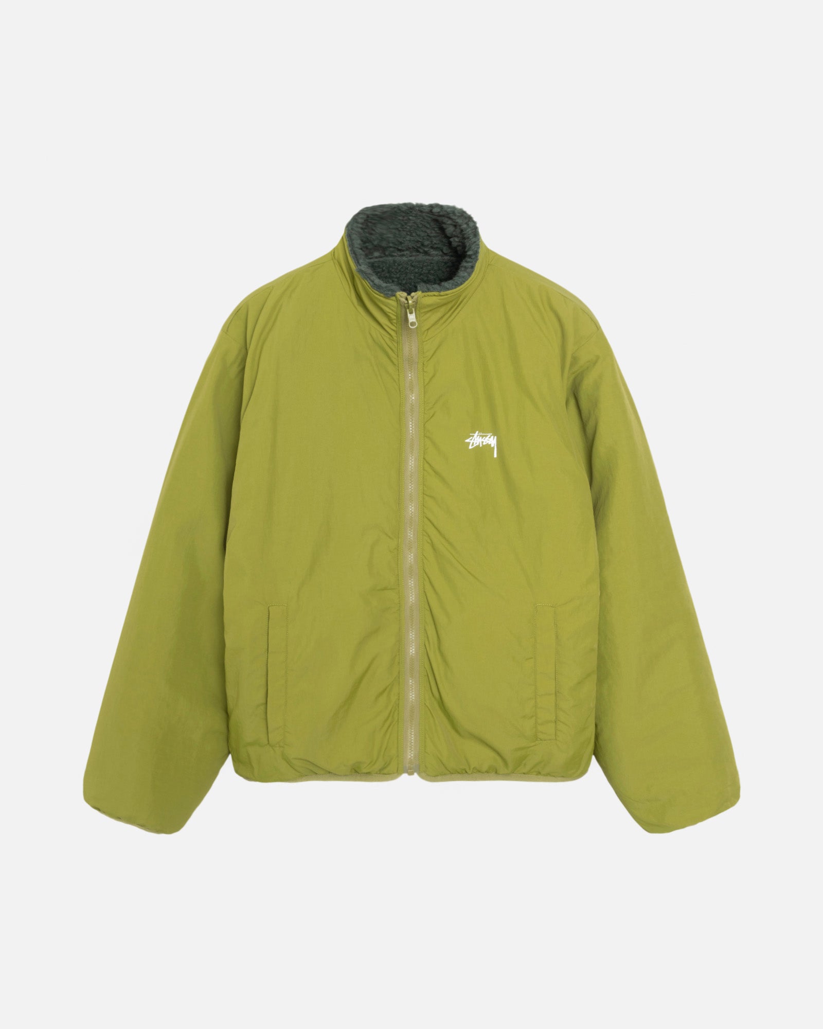 Stussy reversible fashion fleece sherpa