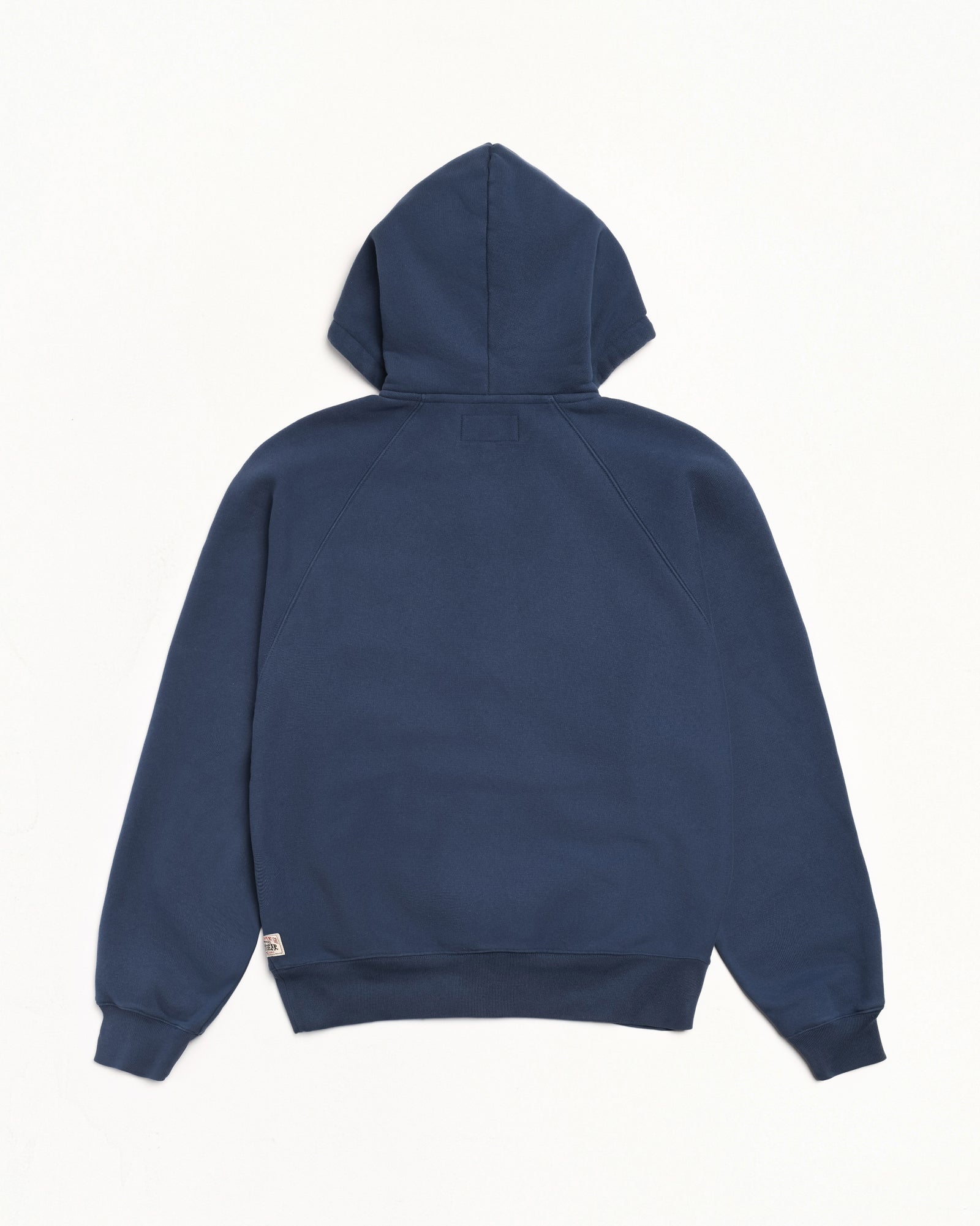 Raglan Zip Hood Mens Long Sleeve In Navy