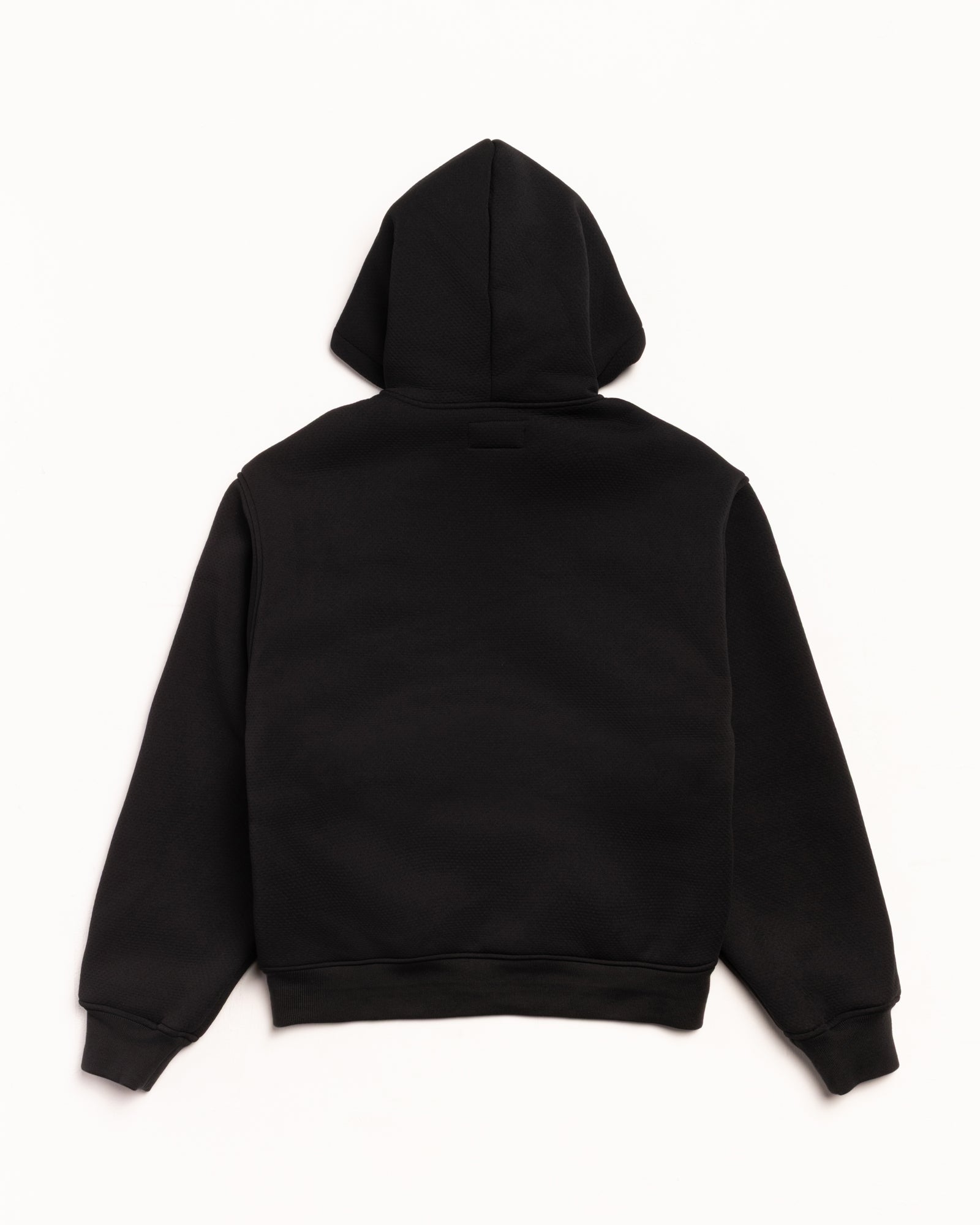 Bonded Sherpa Lined Hood Mens Long Sleeve In Black