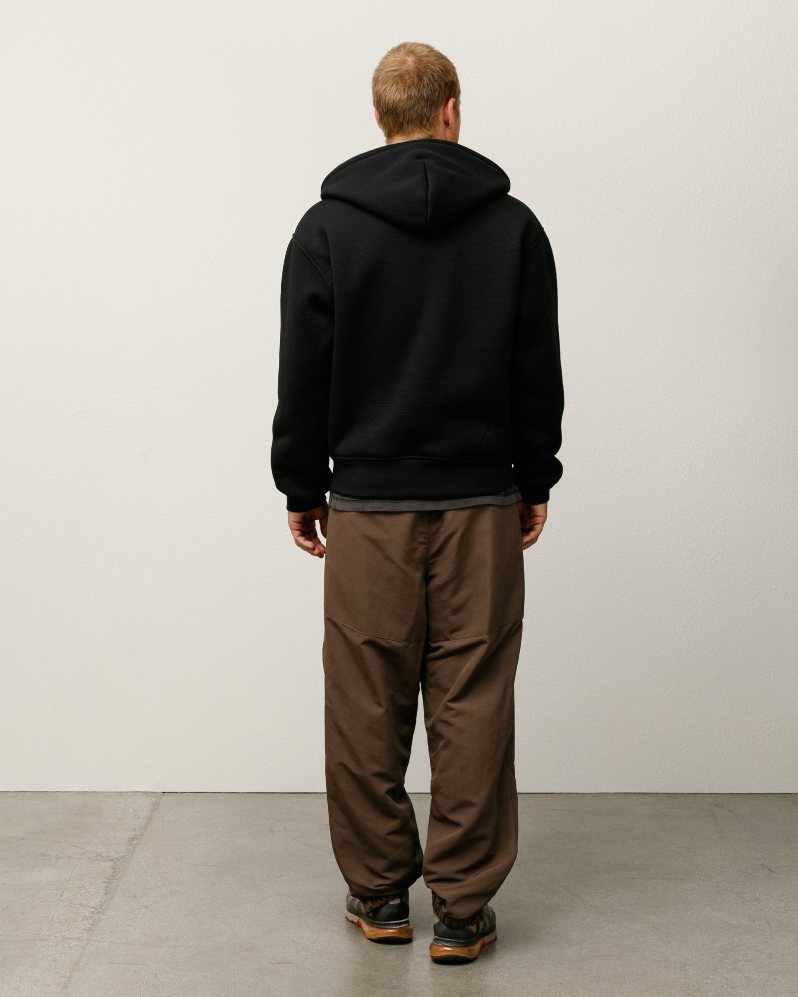 Bonded Sherpa Hoodie – Black | Sweats | Stüssy Japan