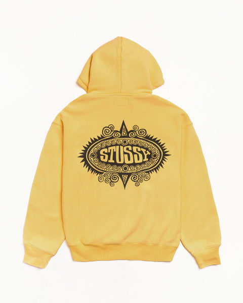 Mantra Zip Hood Mens Long Sleeve In Yellow
