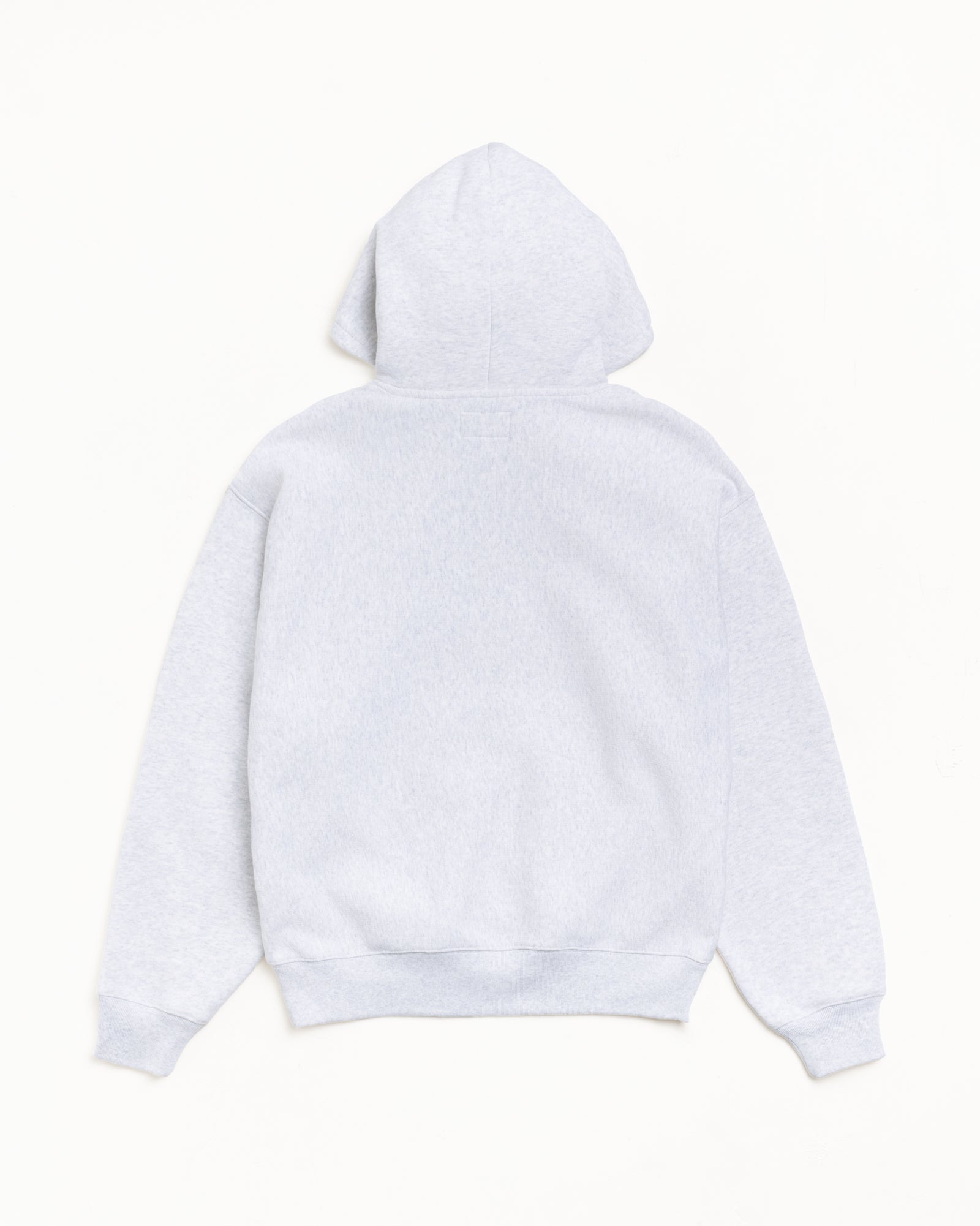 Gear Applique Hood Mens Long Sleeve In Ash Heather