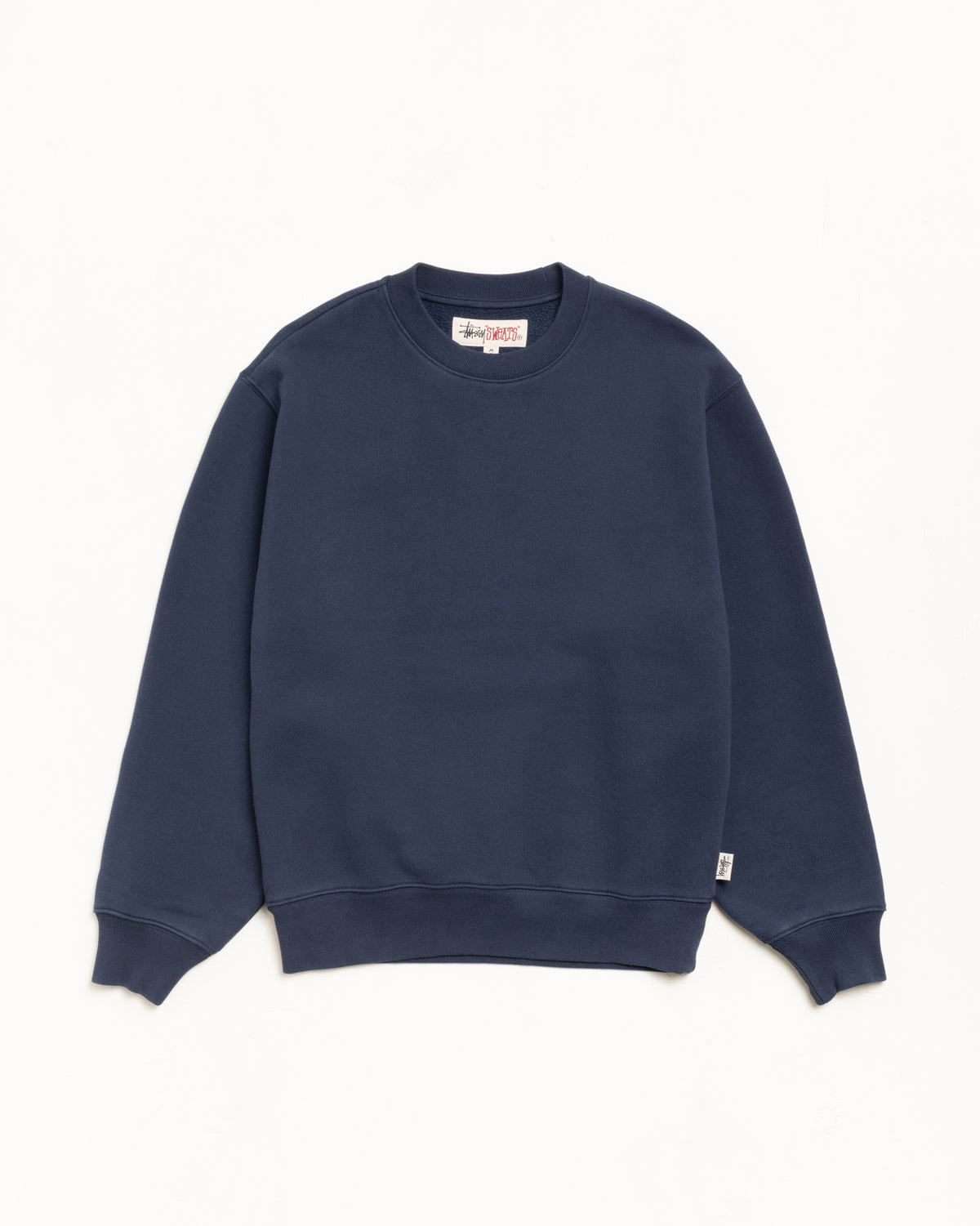 Fleece Crew – Navy | Crew Fleece | Stüssy Japan