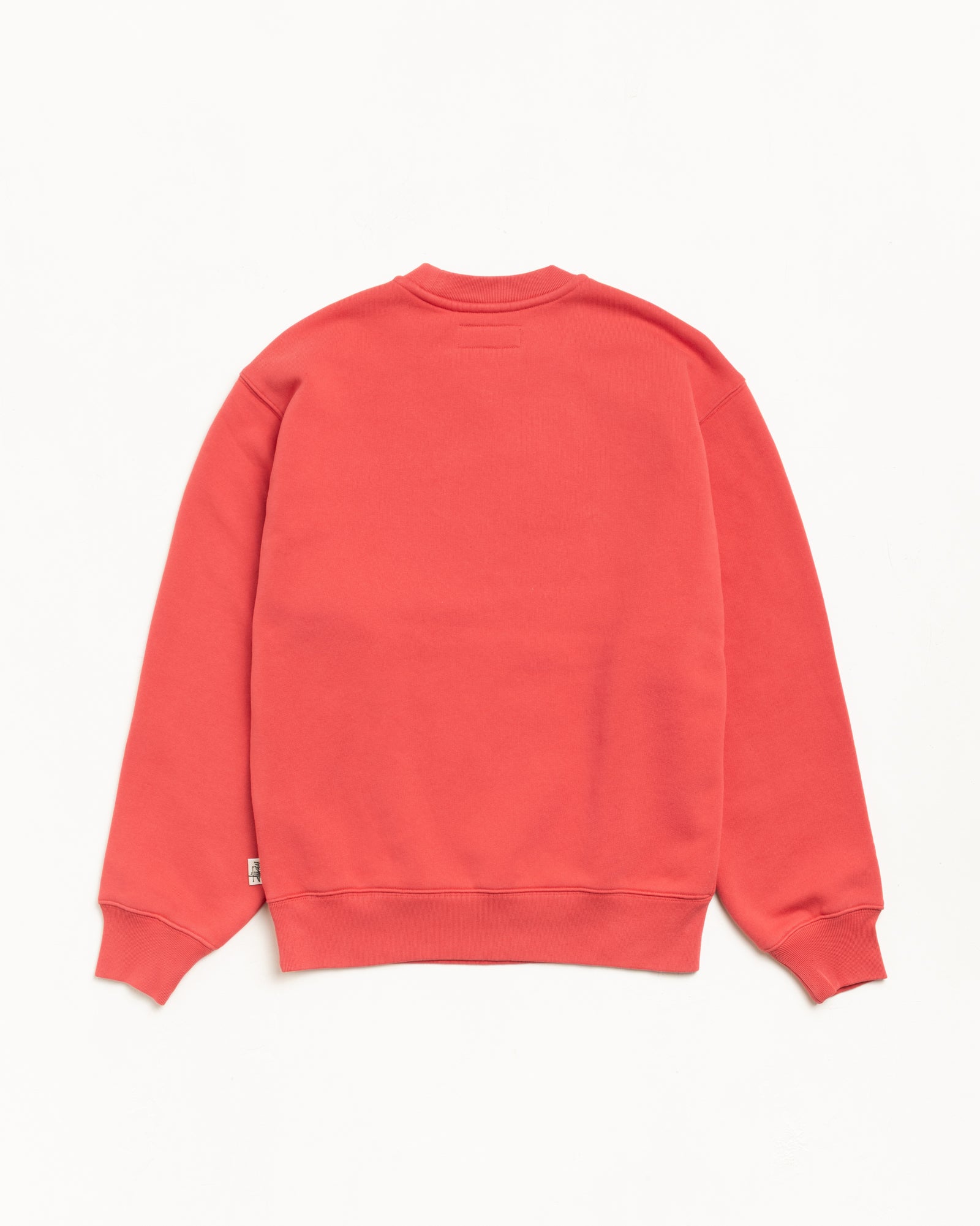 Fleece Crew – Red | Crew Fleece | Stüssy Japan