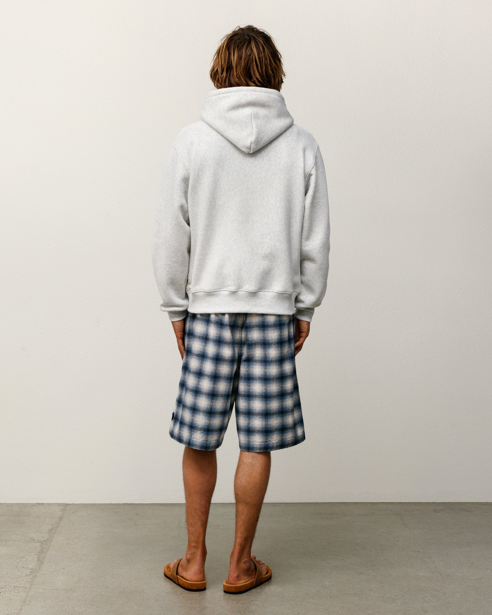 Sweats Hoodie Mens Long Sleeve In Ash Heather