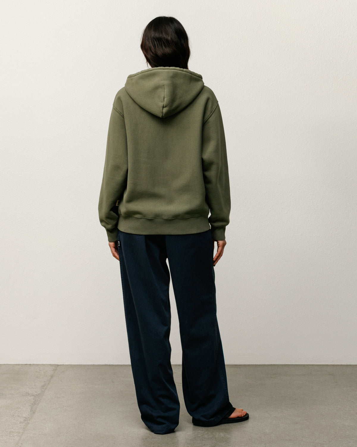 Fleece Zip Hoodie – Green | Zip-up Fleece | Stüssy Japan