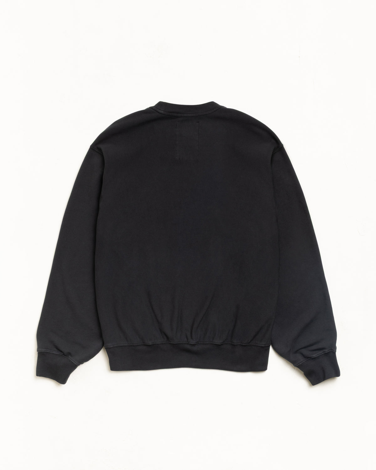 Lightweight Terry Crew – Black | Crew Fleece | Stüssy Japan