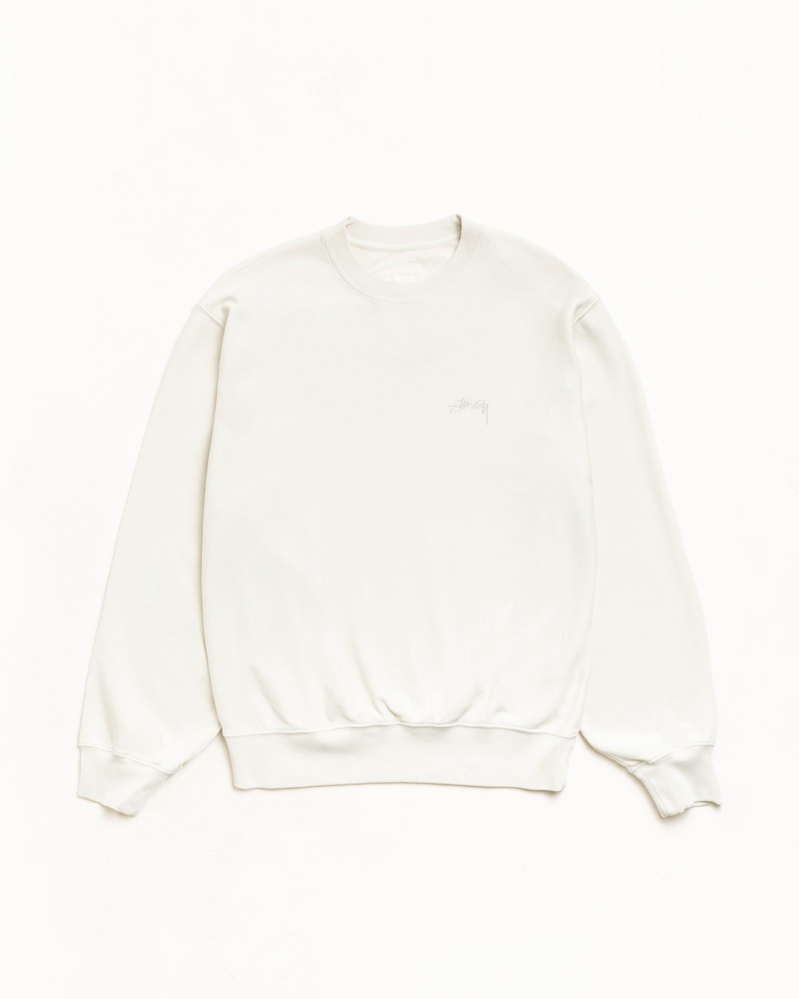 Lightweight Terry Crew – Stone | Crew Fleece | Stüssy Japan