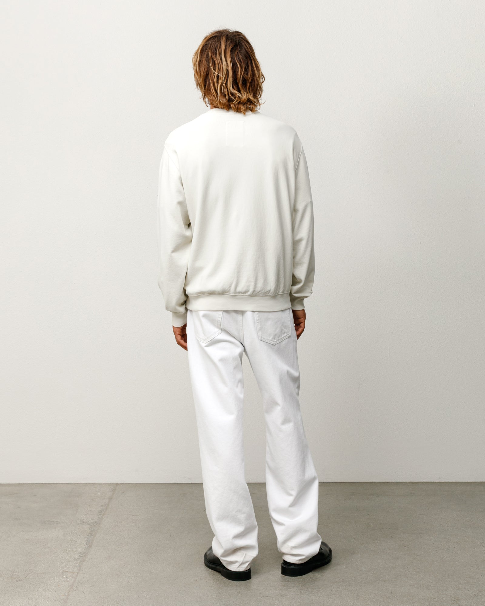 Lightweight Terry Crew – Stone | Crew Fleece | Stüssy Japan