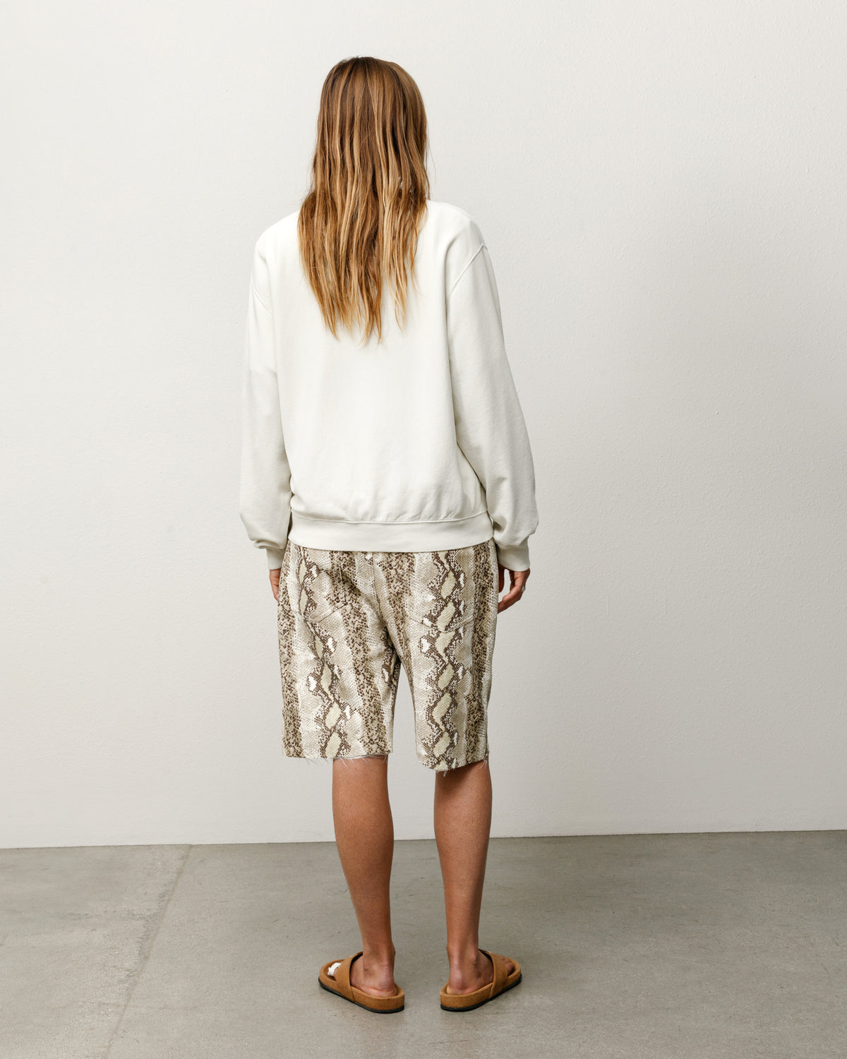 Lightweight Terry Crew – Stone | Crew Fleece | Stüssy Japan