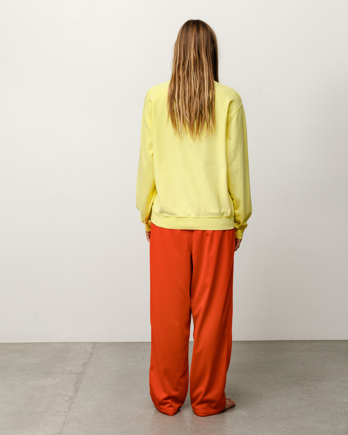 Lightweight Terry Crew – Yellow | Crew Fleece | Stüssy Japan