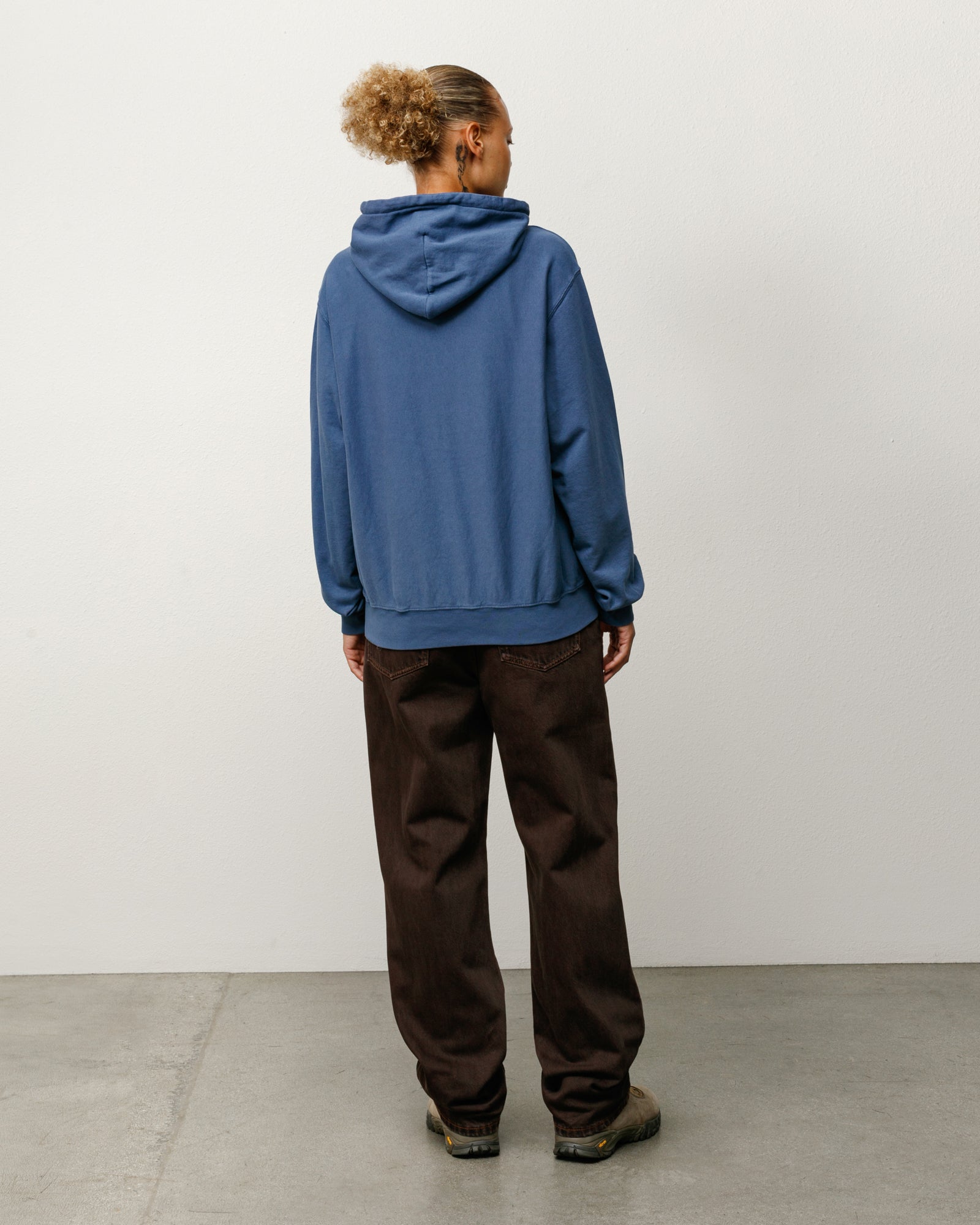 Lightweight Terry Hoodie – Blue | Sweats | Stüssy Japan