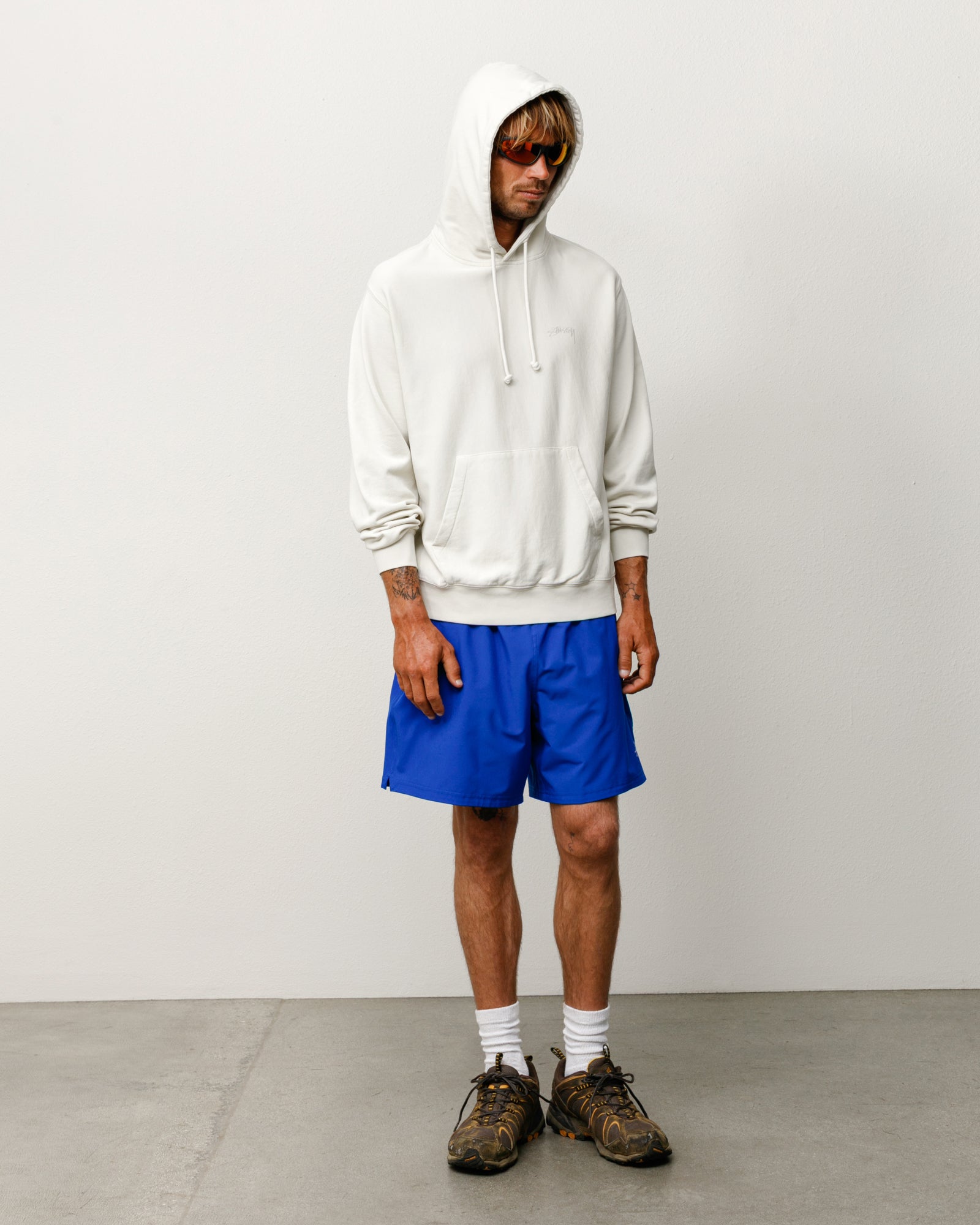 Lightweight Terry Hoodie – Stone | Sweats | Stüssy Japan