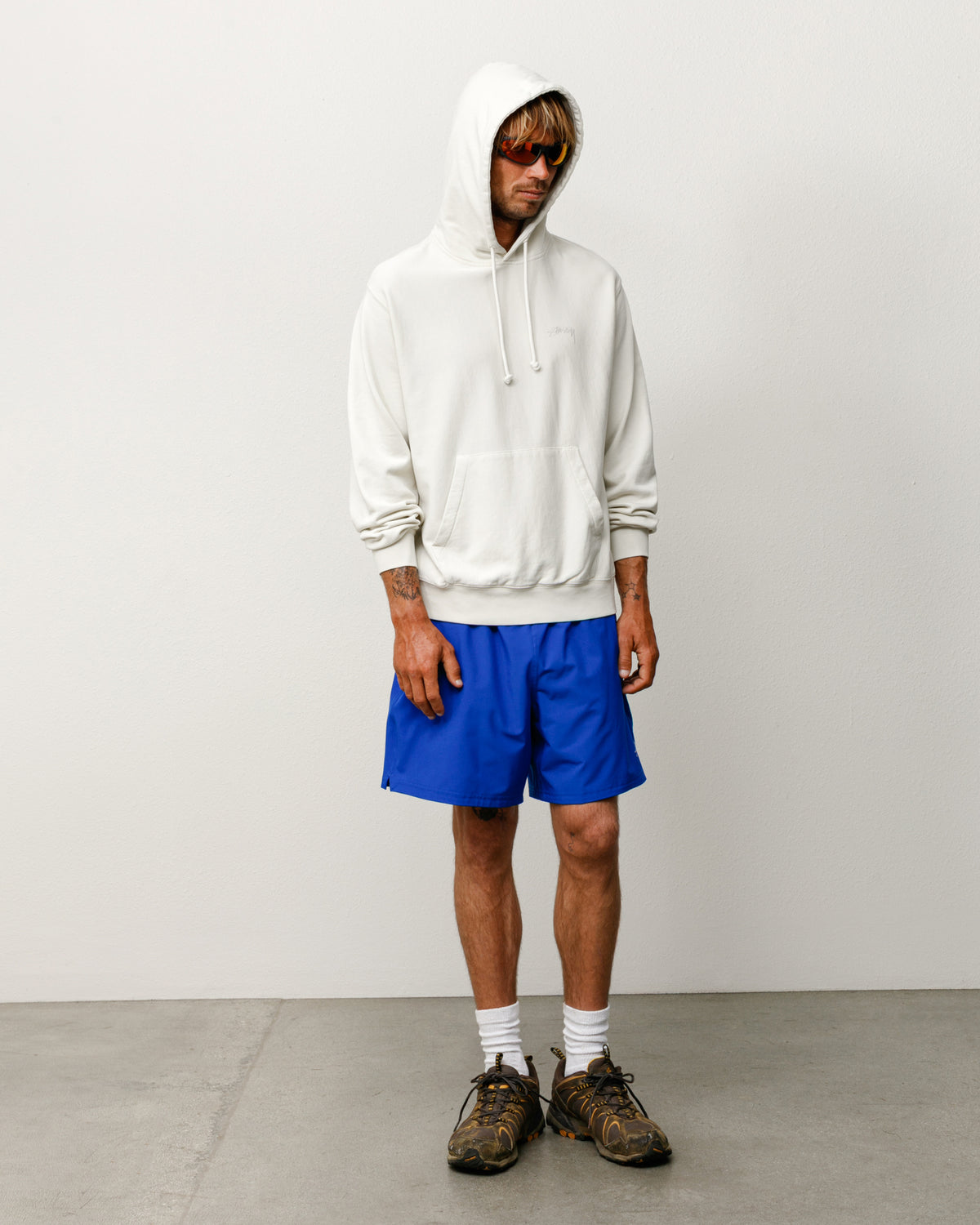 Lightweight Terry Hoodie – Stone | Sweats | Stüssy Japan