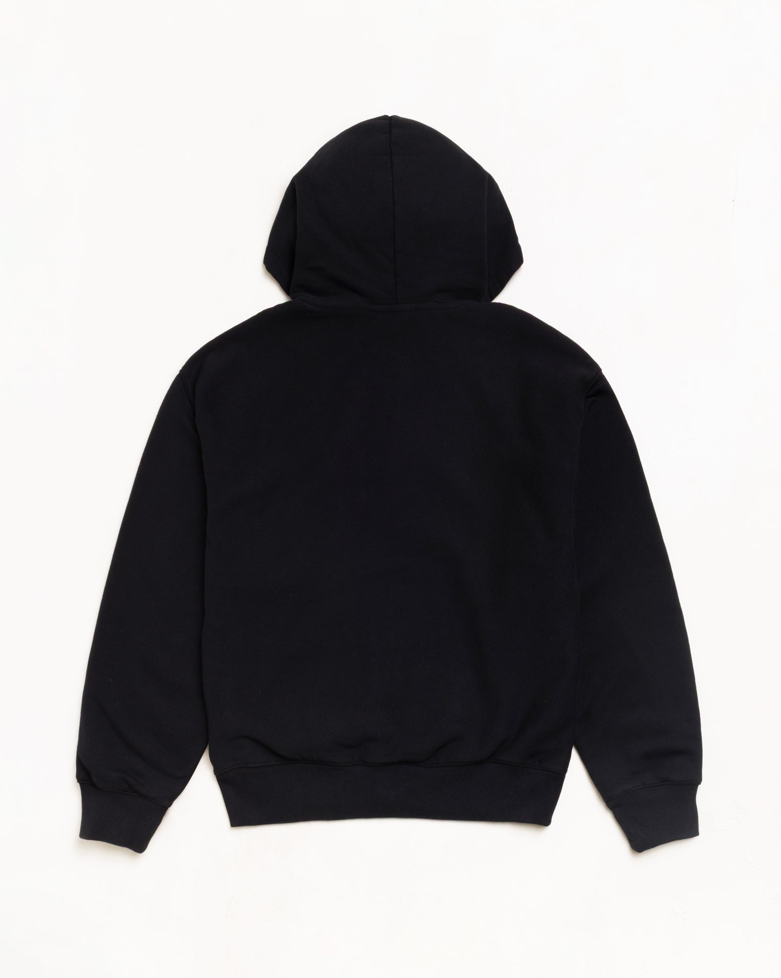 Plaid Lined Zip Hoodie - Black | Zip-up Fleece | Stüssy Japan