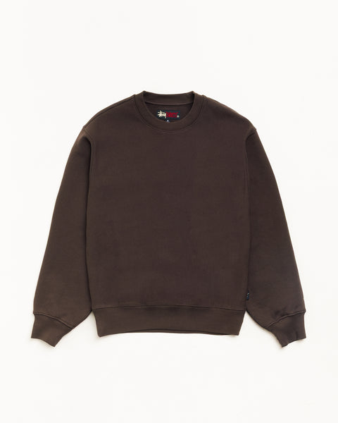 Sweats Crew Unisex Long Sleeve In Brown