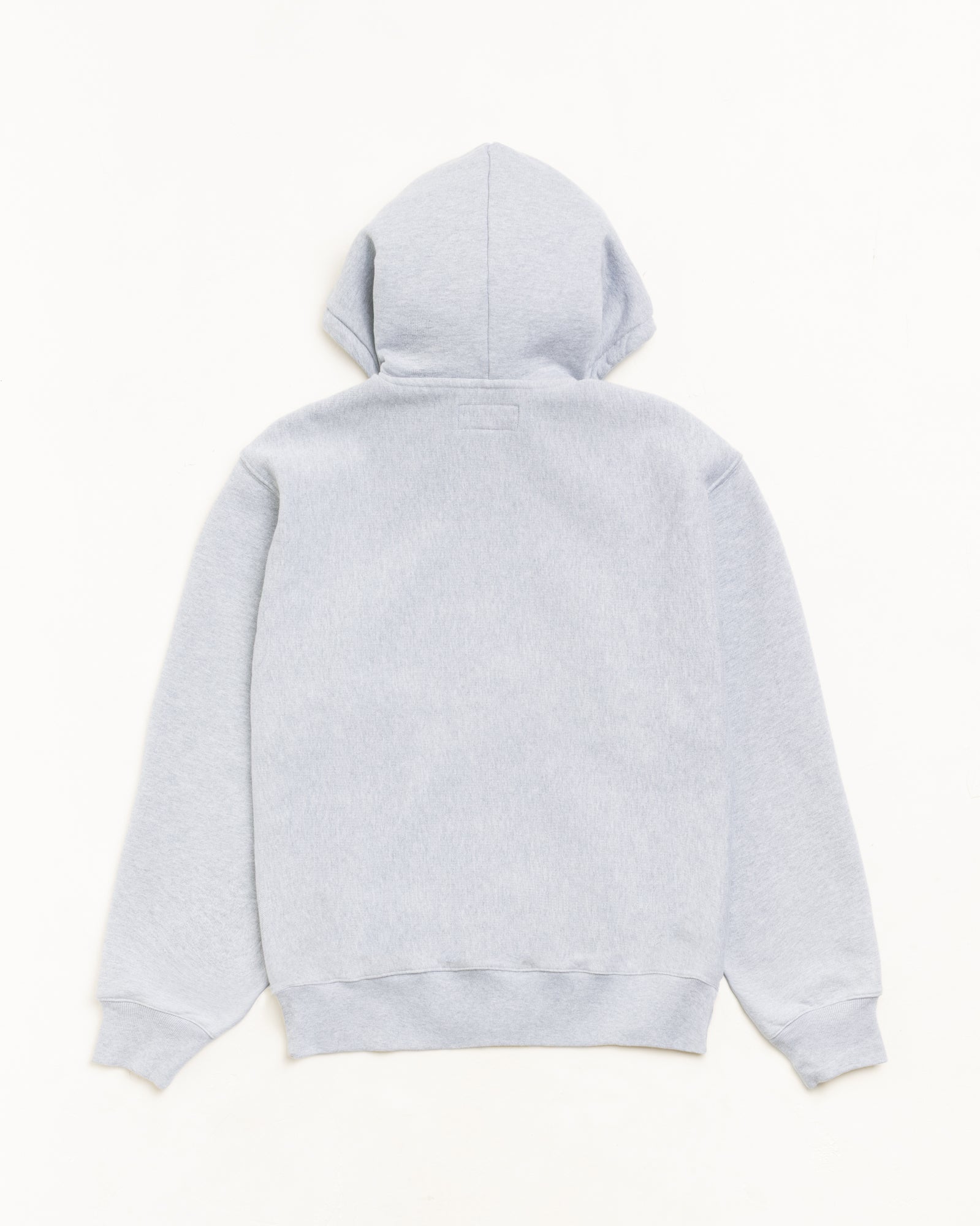 Fleece Zip Hoodie - Grey Heather | Zip-up Fleece | Stüssy Japan