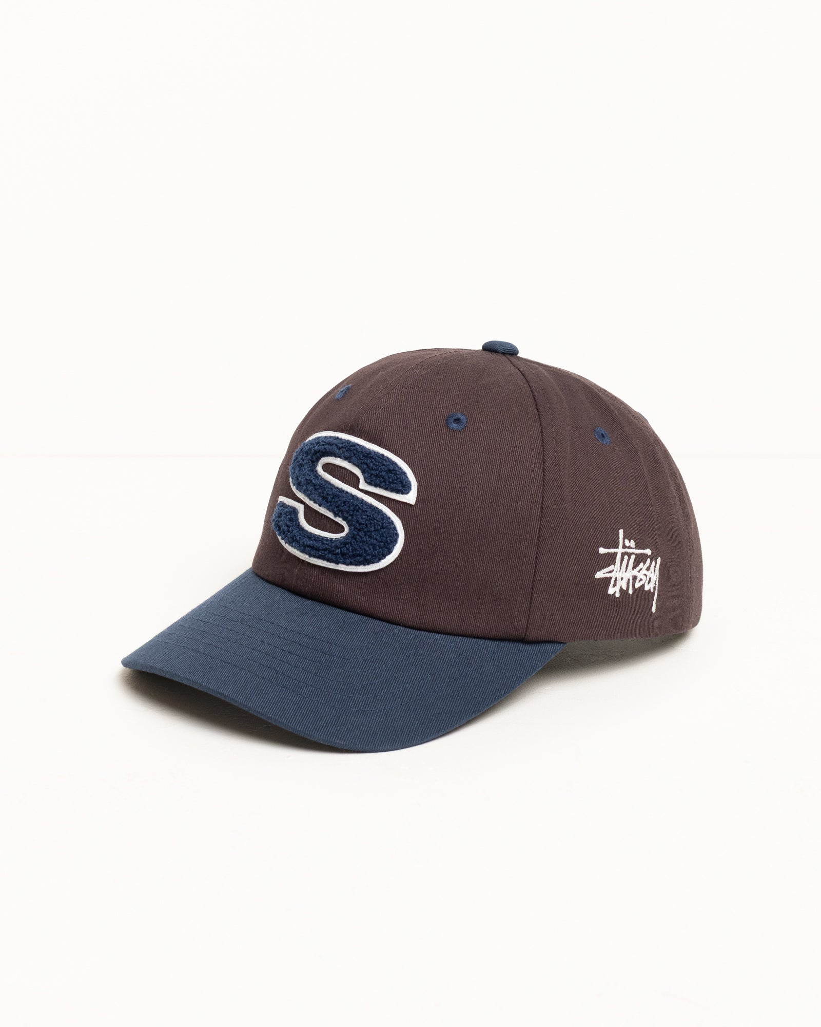 Low Profile Chenille S Snapback – Dark Brown | Headwear | Stüssy Japan