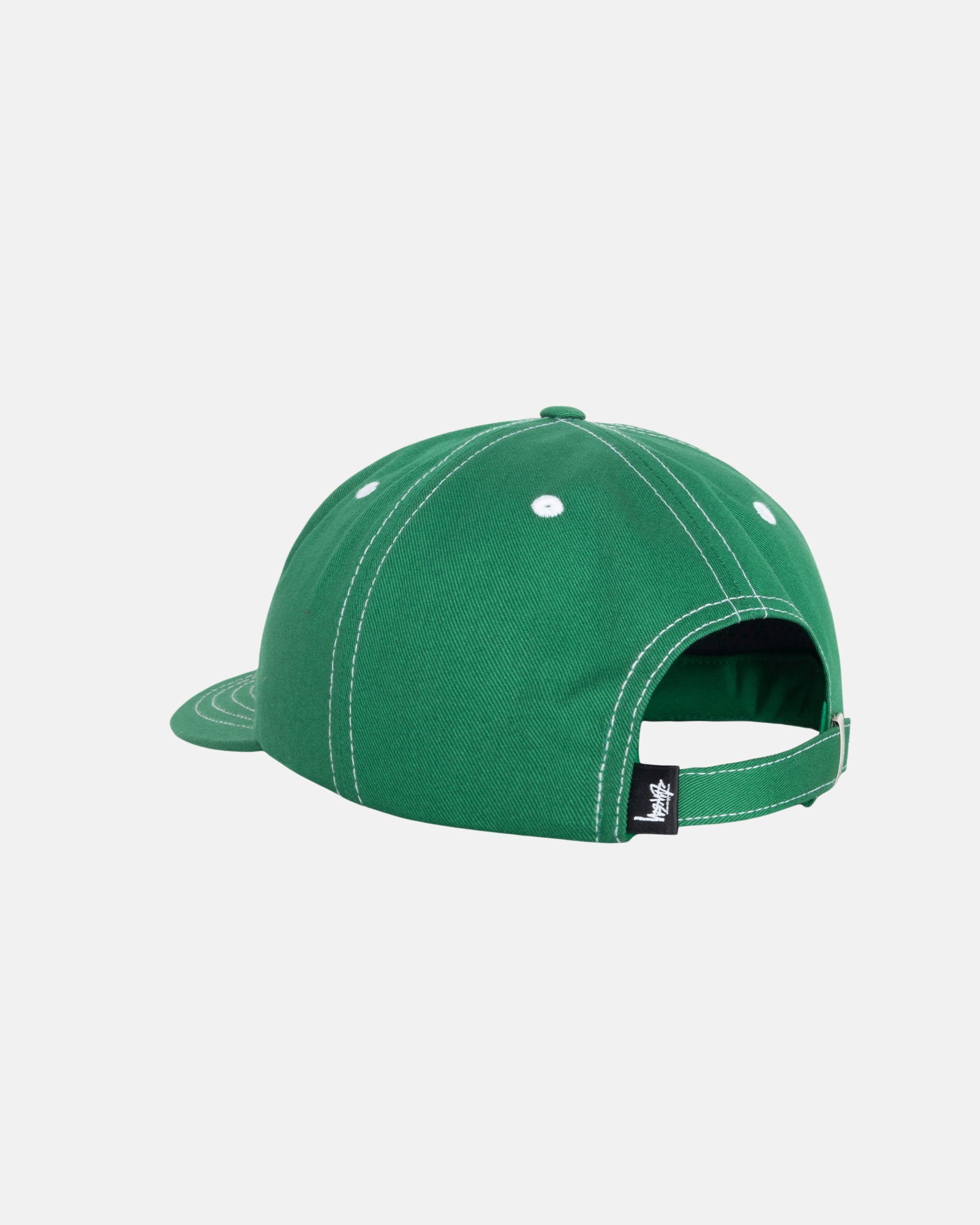 Stüssy Mid-Depth Stu Arch Strapback Green Headwear