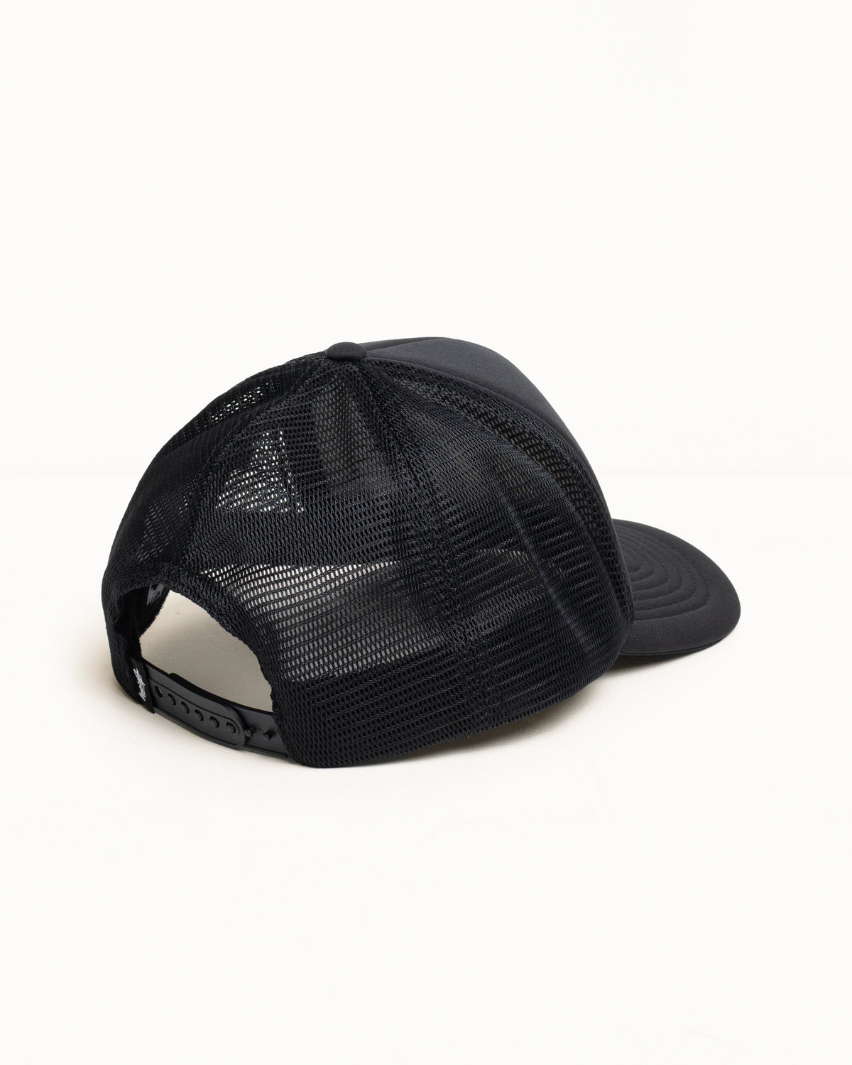 STUSSY トラッカーキャップ MID-DEPTH TRUCKER ブラック Stussy 