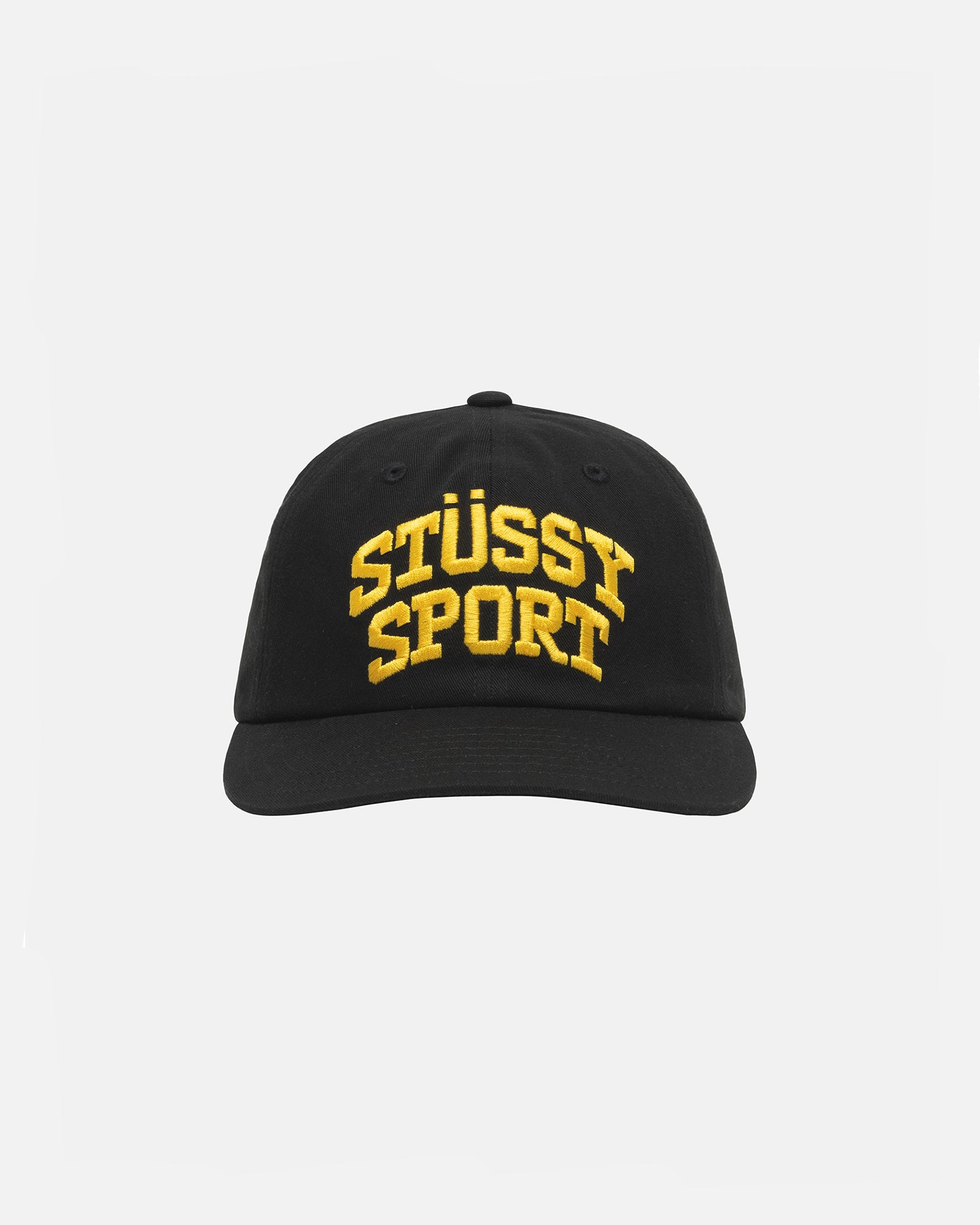 Stüssy Mid-Depth Sport Snapback Anthracite Headwear