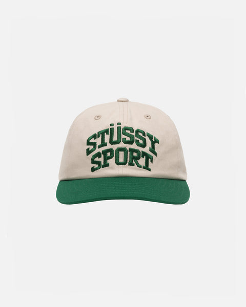 Stüssy Mid-Depth Sport Snapback Natural Headwear