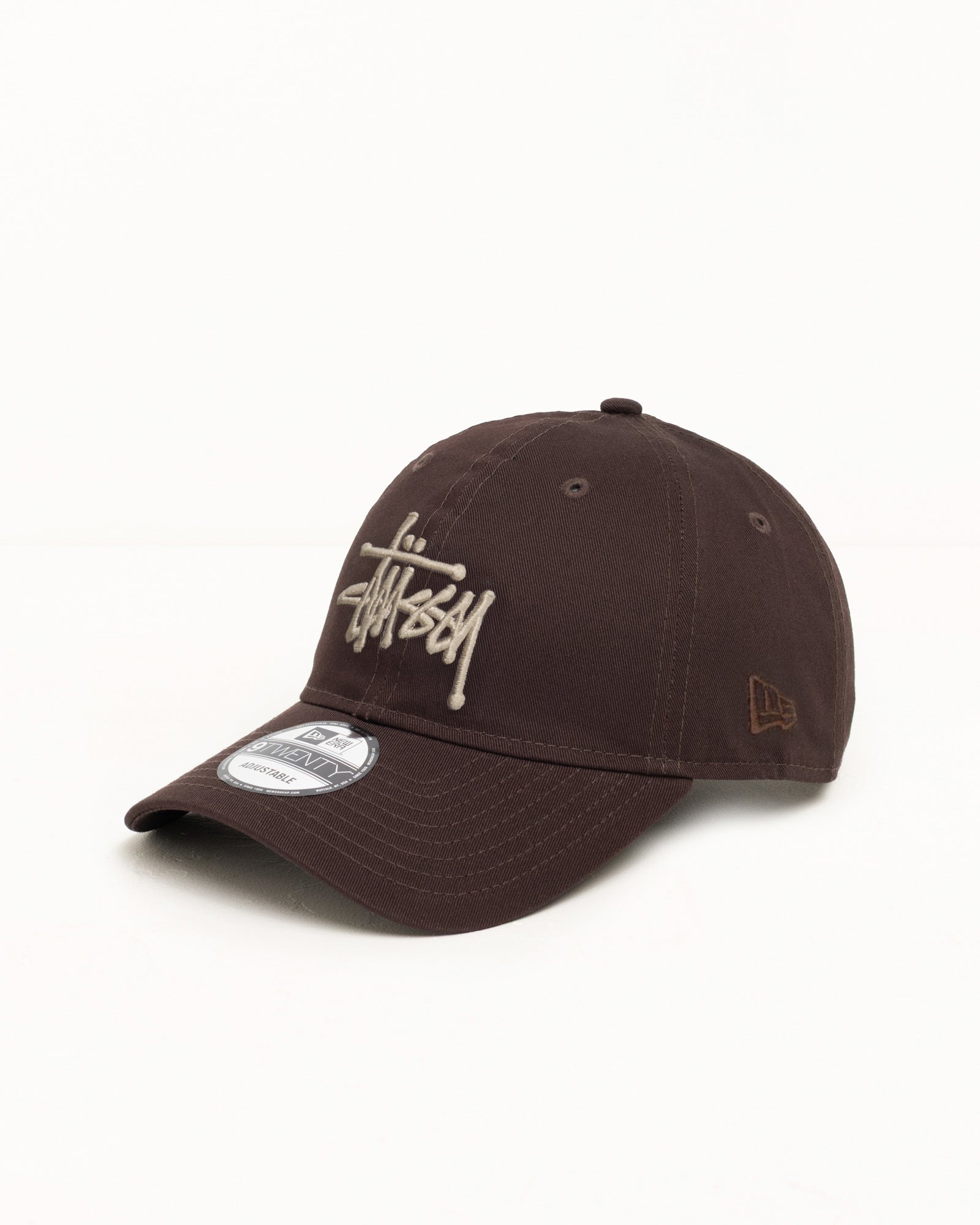 9TWENTY Basic Cap - Brown | Headwear | Stüssy Japan