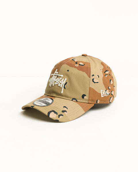 Stüssy 9TWENTY ベーシックキャップ ヘッドウェア in デザートカモ