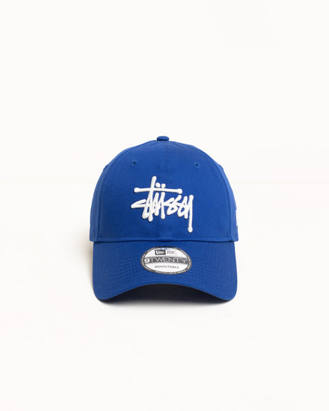 マジェスティックブルーのコットンツイル素材を使用したStüssyのBasic 9twenty Cap Accessories。