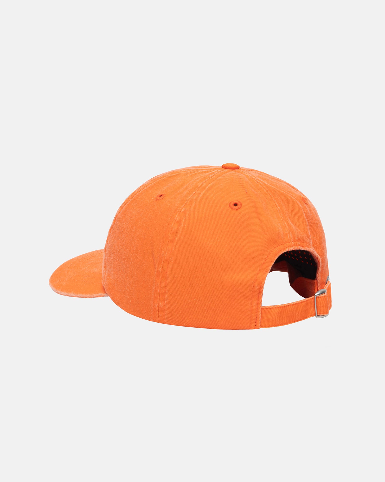 Stüssy Low Pro Basic Washed Strapback Flo Orange Headwear