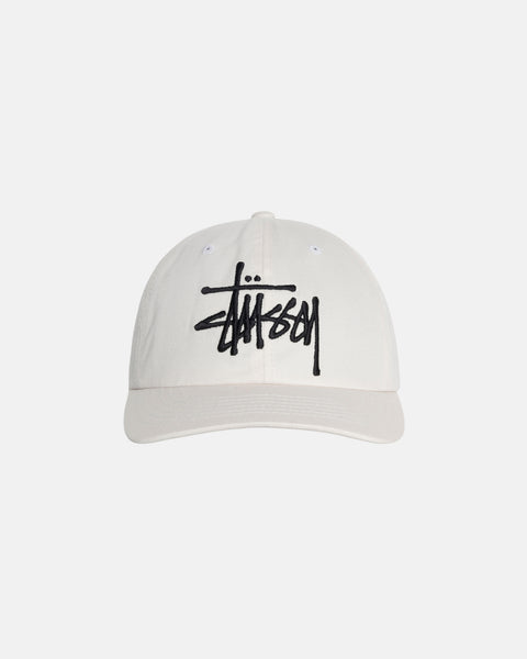 Stüssy Low Profile Big Basic Snapback Snow Headwear