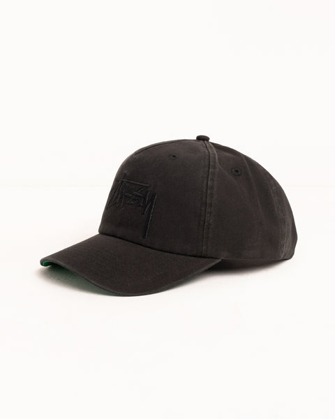 Mid-Depth Big Stock Snapback ヘッドウェア カラー：ブラック