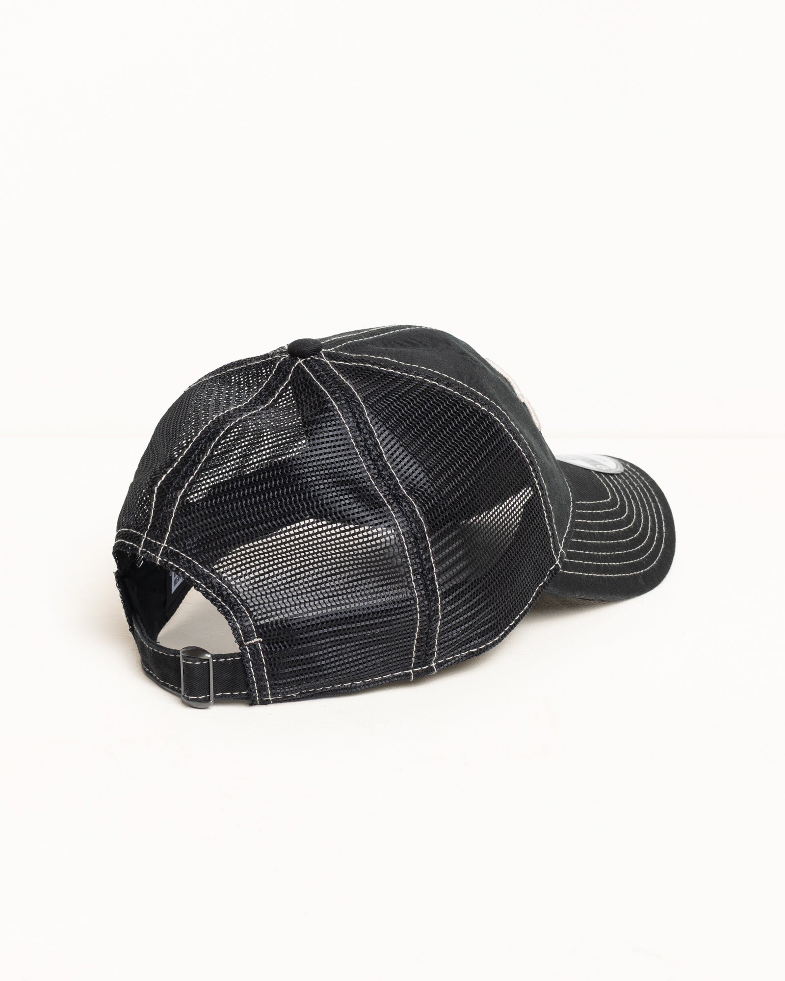 New Era 9Twenty Washed Basic Trucker – Black | Headwear | Stüssy Japan