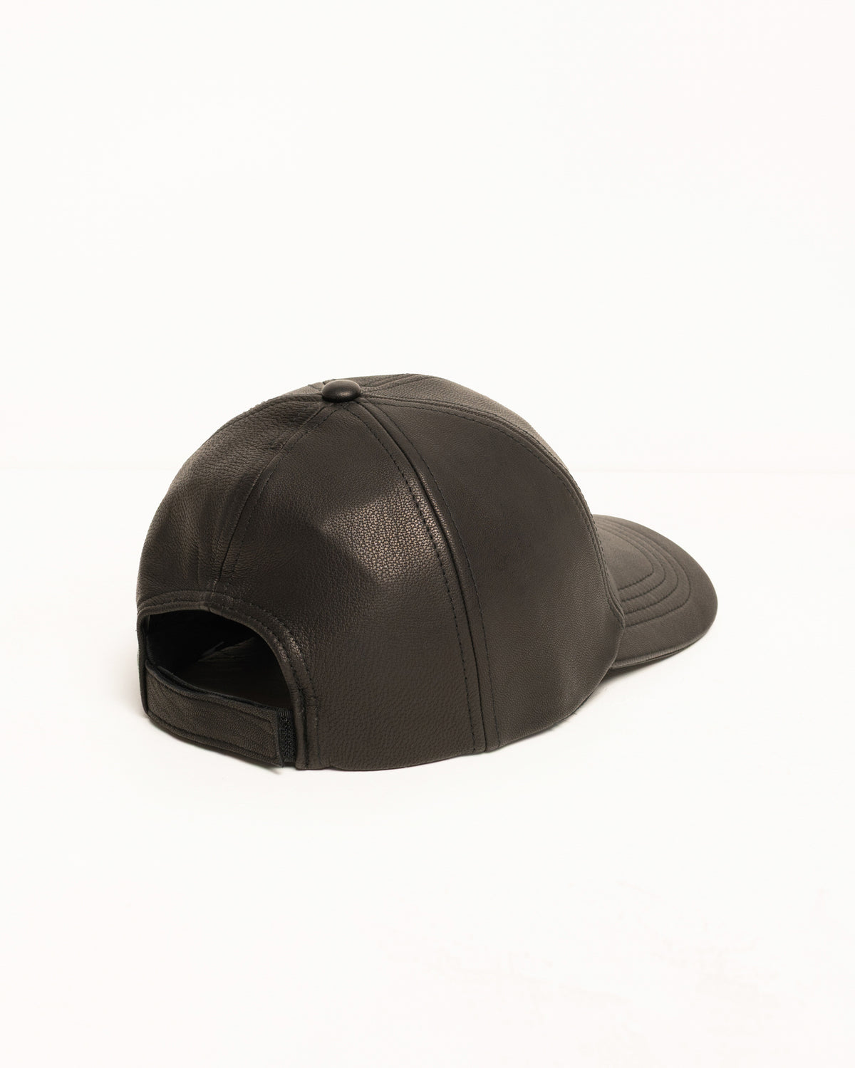 Low Profile Leather Strapback – Black | Headwear | Stüssy Japan