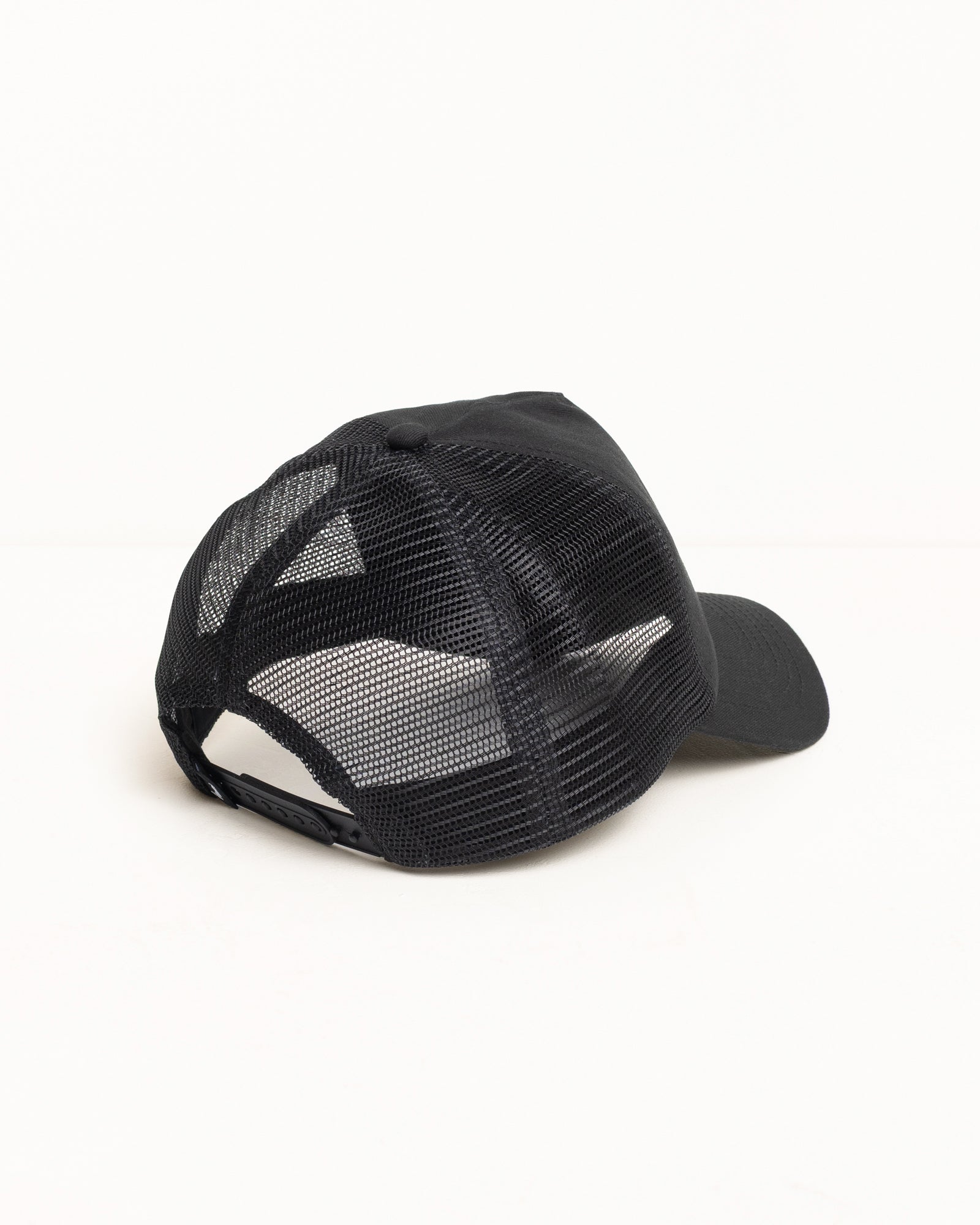 Trucker S Crown Snapback – Shadow Black | Headwear | Stüssy Japan