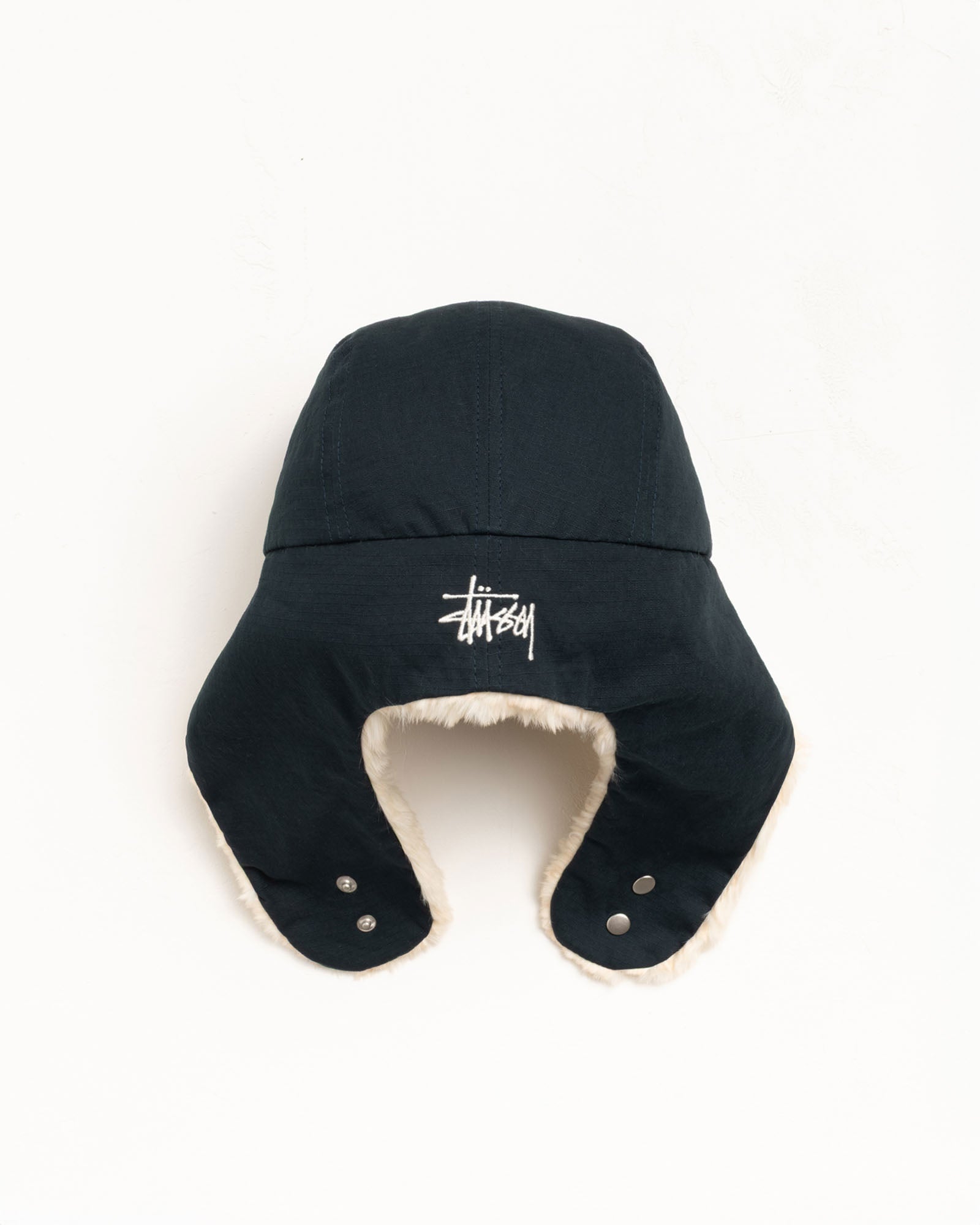 Stussy ripstop Trapper Cap ネイビー Ripstop Trapper Cap – Navy | Headwear | Stüssy Japan