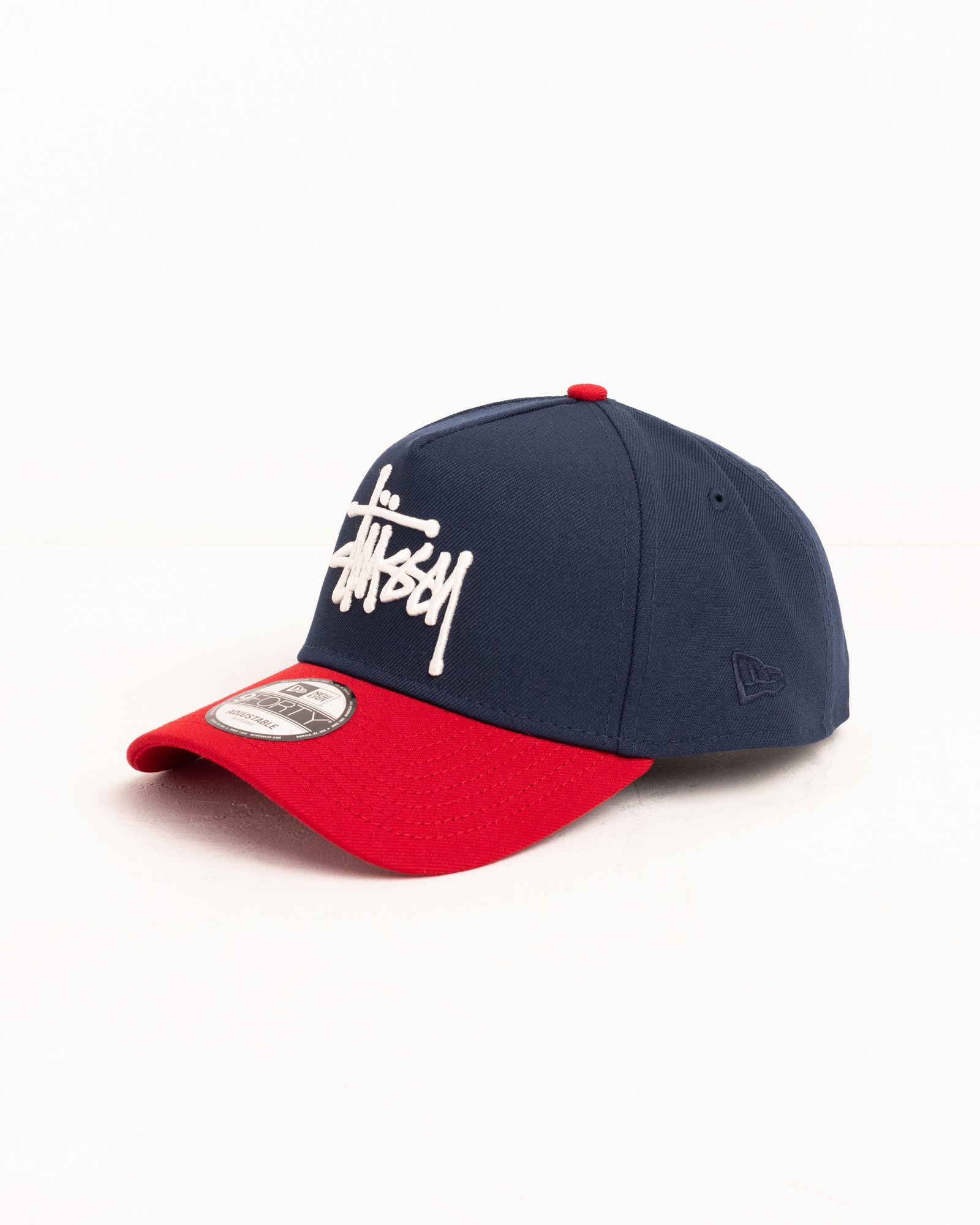 New Era 9Forty Basic Snapback – Navy/Red | Headwear | Stüssy Japan
