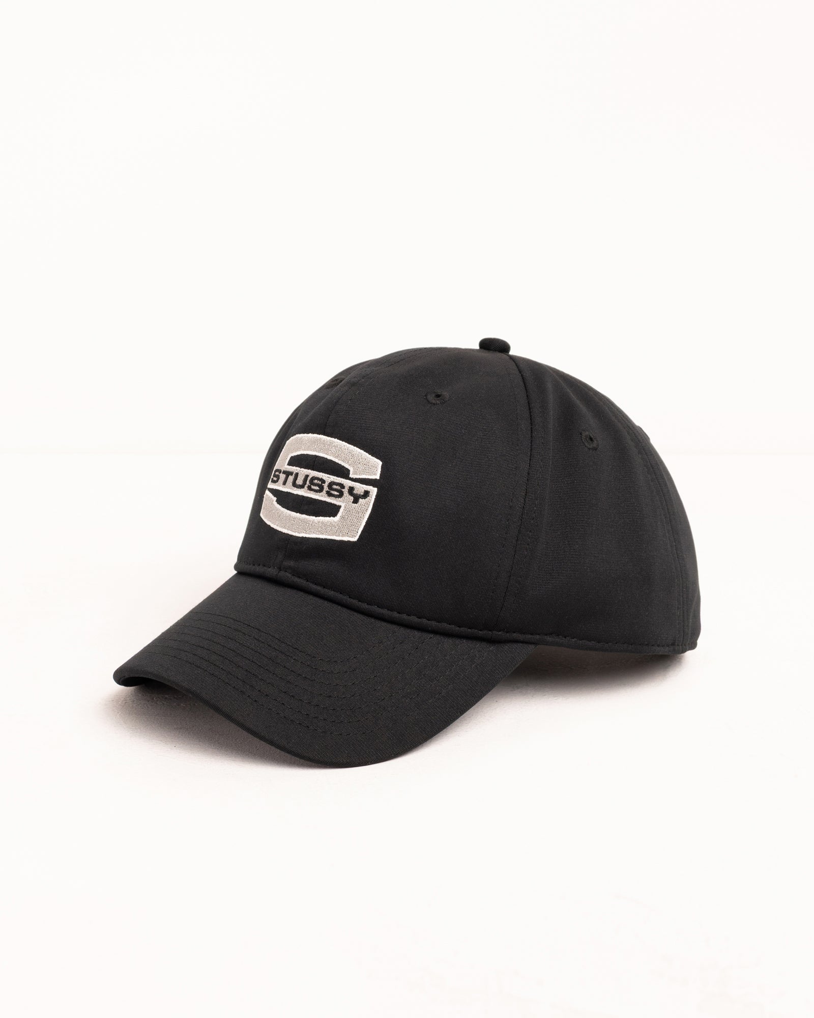 Mid-Depth Large S Snapback – Black | Headwear | Stüssy Japan