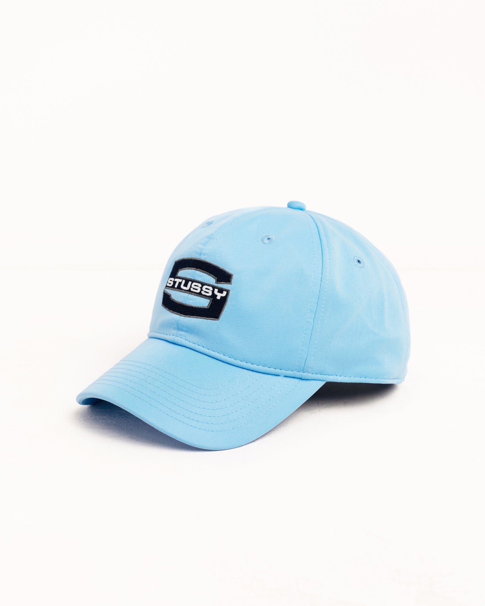 Mid-Depth Large S Snapback – Sky Blue | Headwear | Stüssy Japan