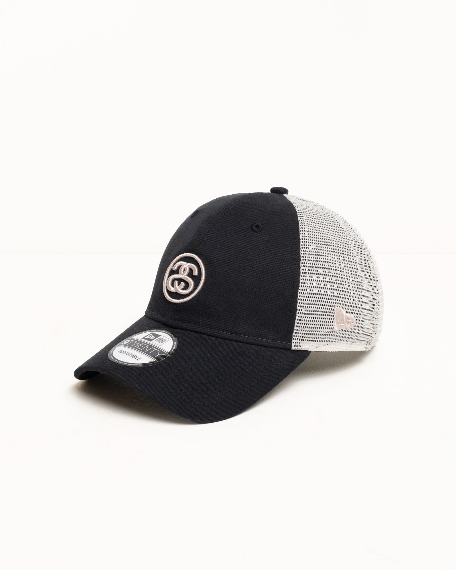 New Era 9Twenty Ss Link Trucker – Night Black | Headwear | Stüssy