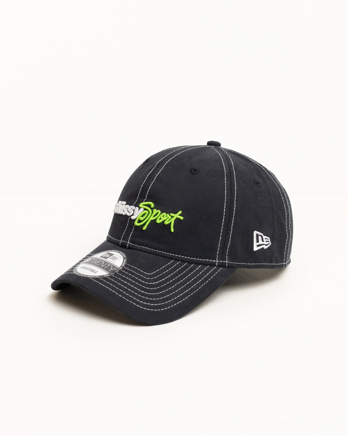 9TWENTY Stüssy Sport Cap - Black | Headwear | Stüssy Japan